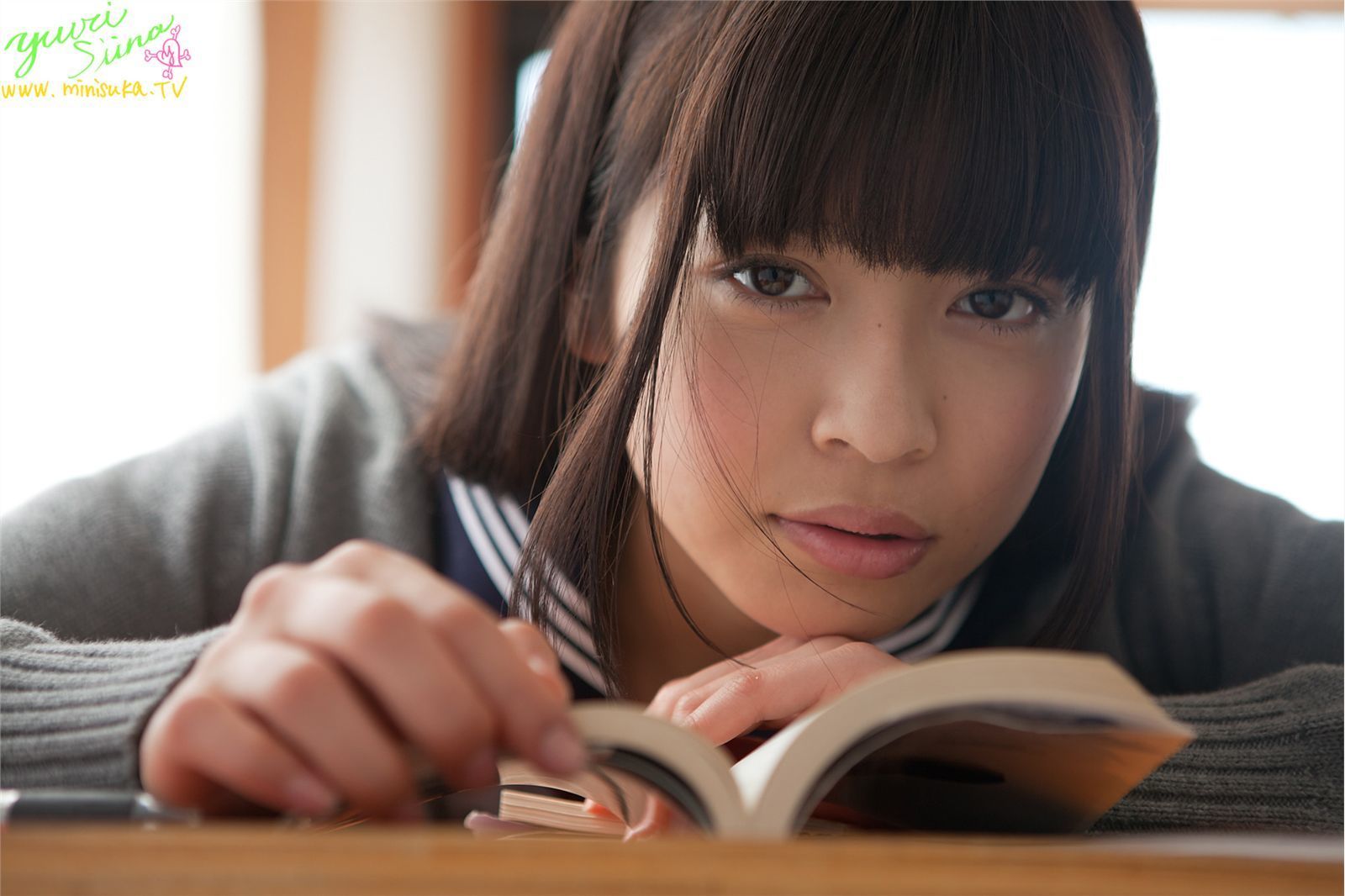 椎名遊莉 Yuuri Shiina 现役女子高生 [Minisuka.tv]