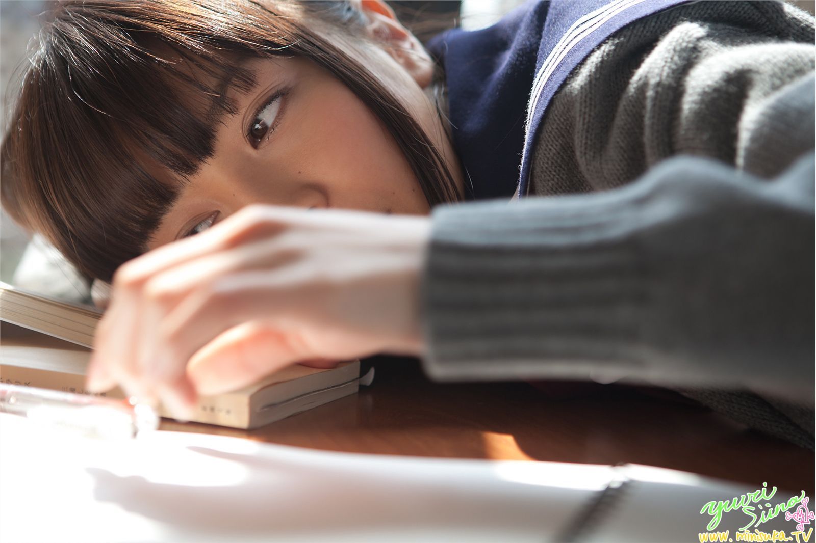 椎名遊莉 Yuuri Shiina 现役女子高生 [Minisuka.tv]