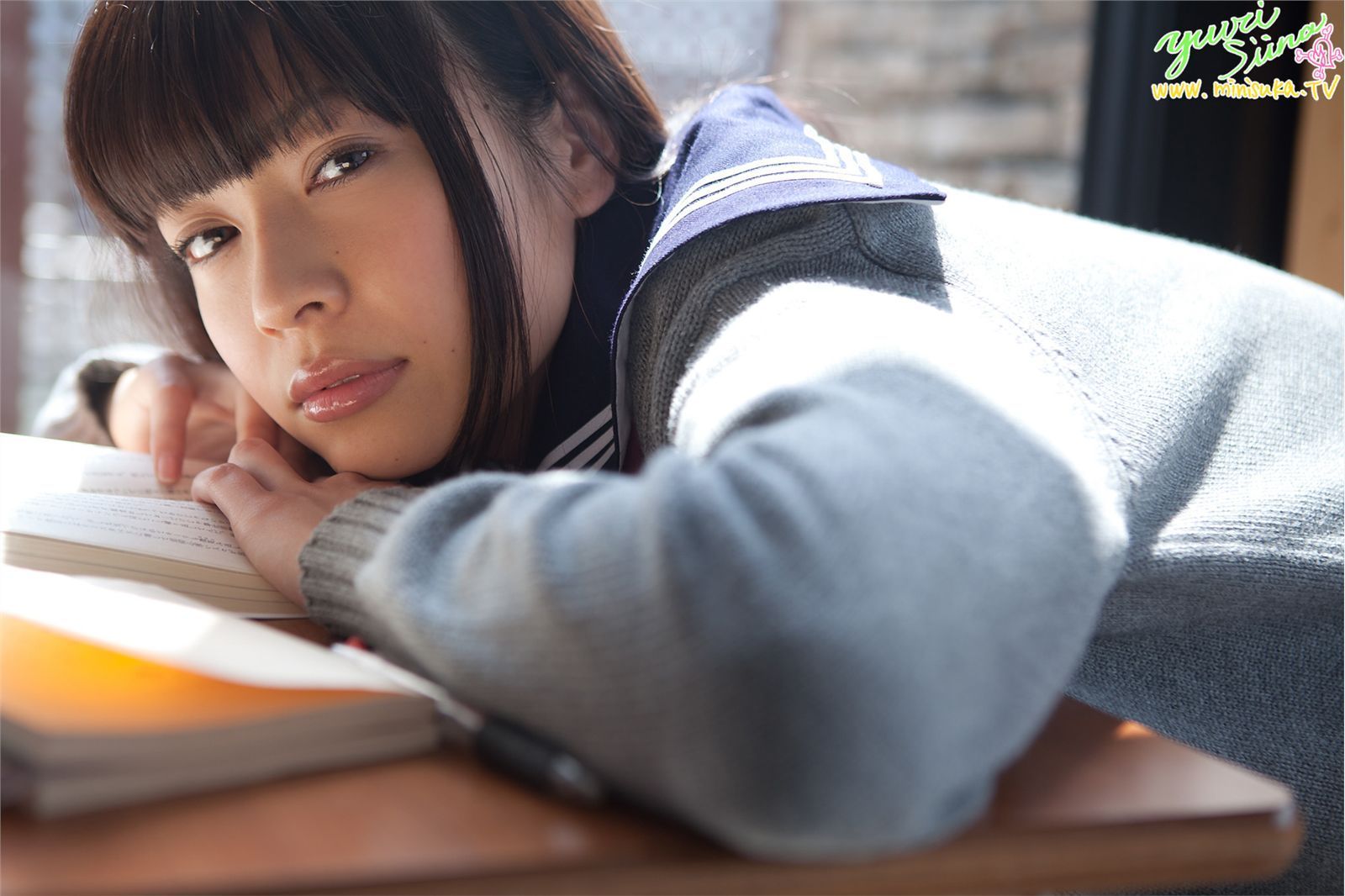 椎名遊莉 Yuuri Shiina 现役女子高生 [Minisuka.tv]
