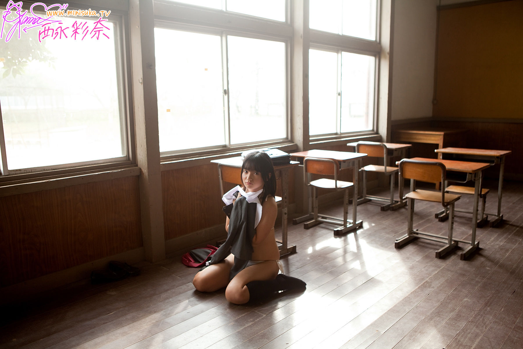 西永彩奈 Ayana Nishinaga 第六部 [Minisuka.tv] Stage2 Gallery Kana