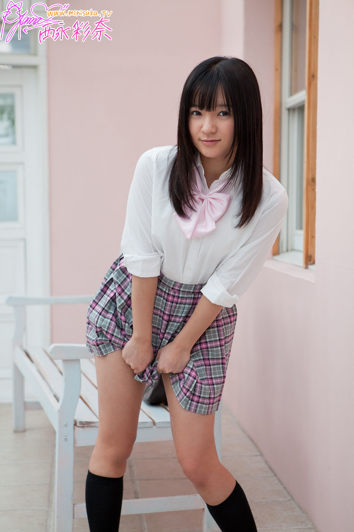 [Minisuka.tv] 西永彩奈 第八部 Stage2 Gallery Kana