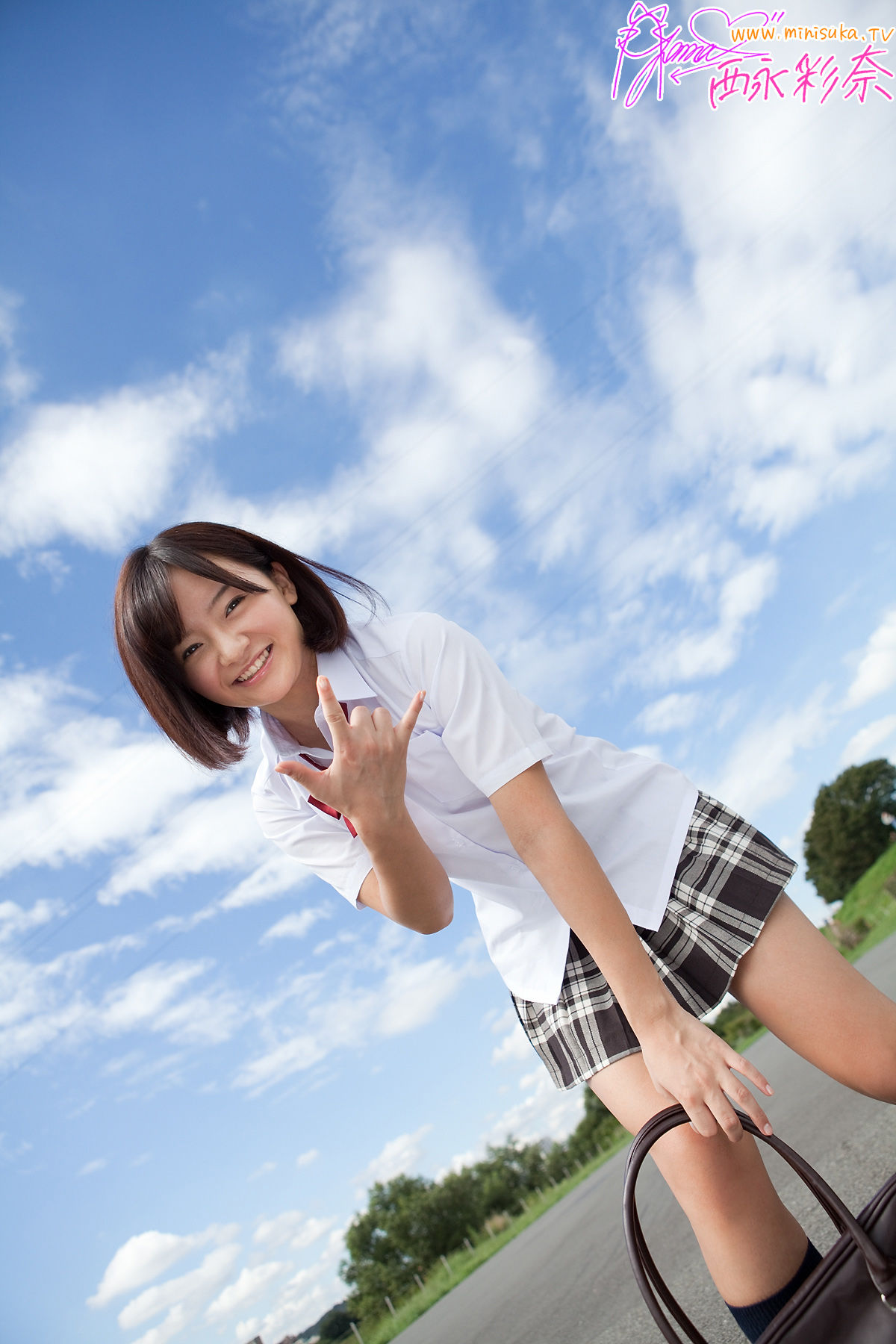 西永彩奈 Ayana Nishinaga 第十部 [Minisuka.tv] Secret Gallery