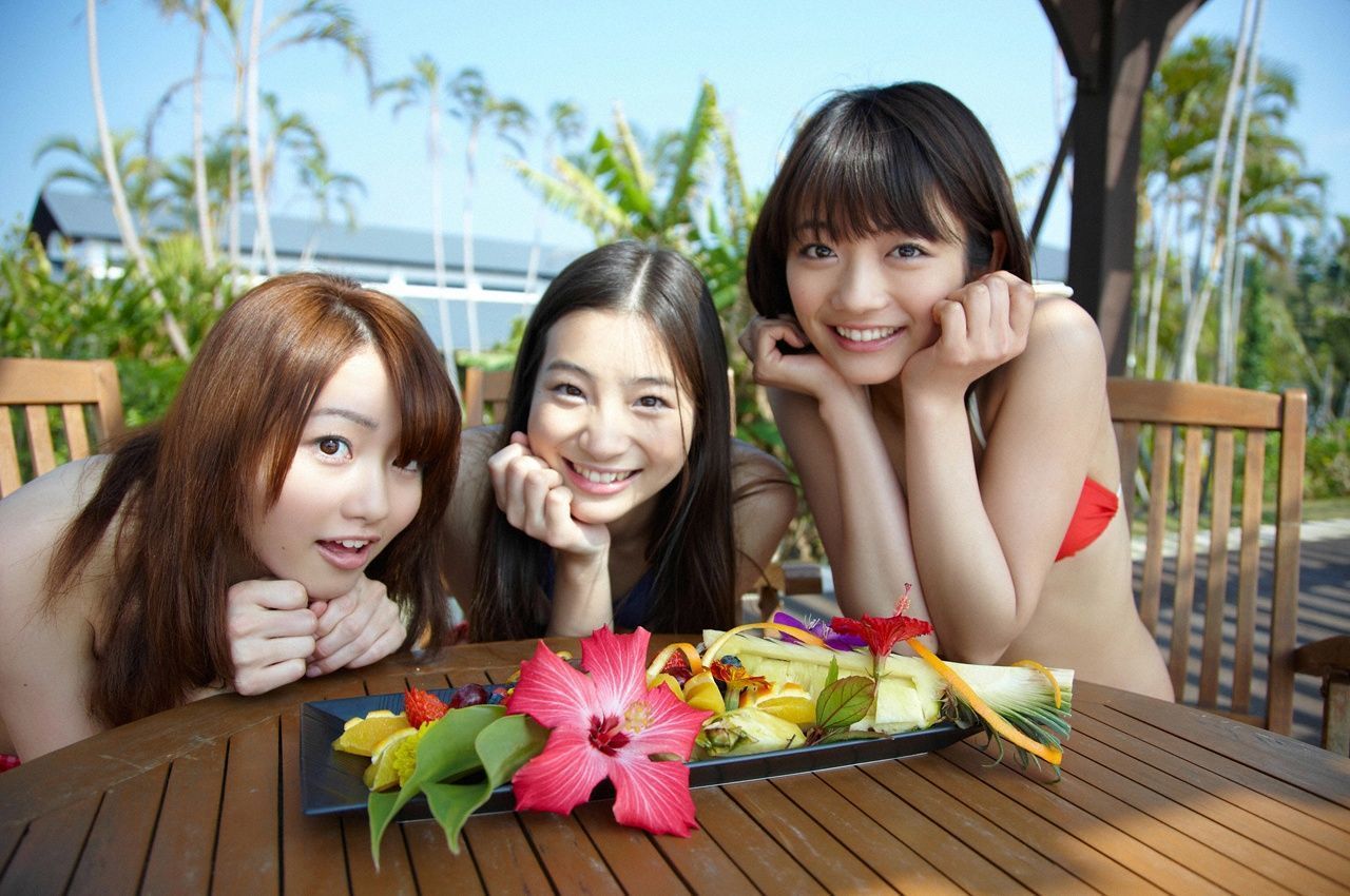 森田涼花、足立梨花、桃瀬美咲 [WPB-net] EX18