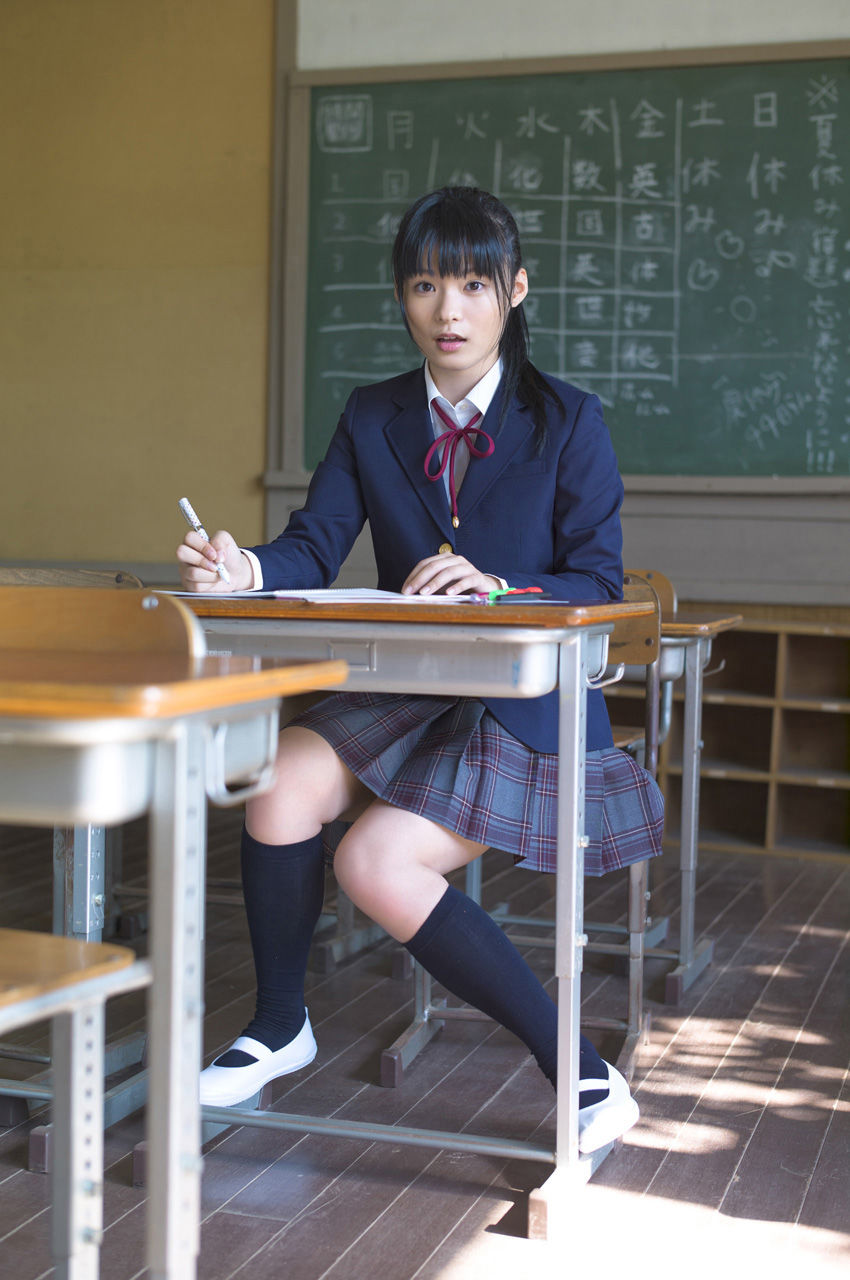 星名美津紀《美少女の制服の中》 [WPB-net] No.151