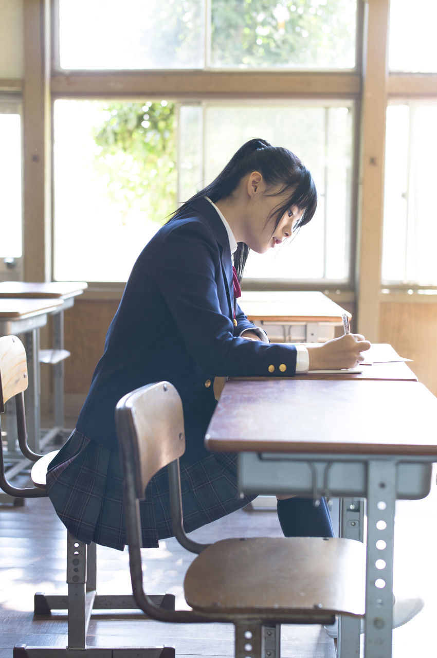 星名美津紀《美少女の制服の中》 [WPB-net] No.151