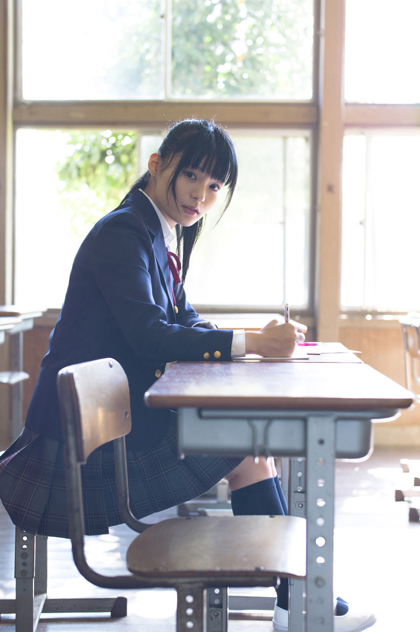 星名美津紀《美少女の制服の中》 [WPB-net] No.151
