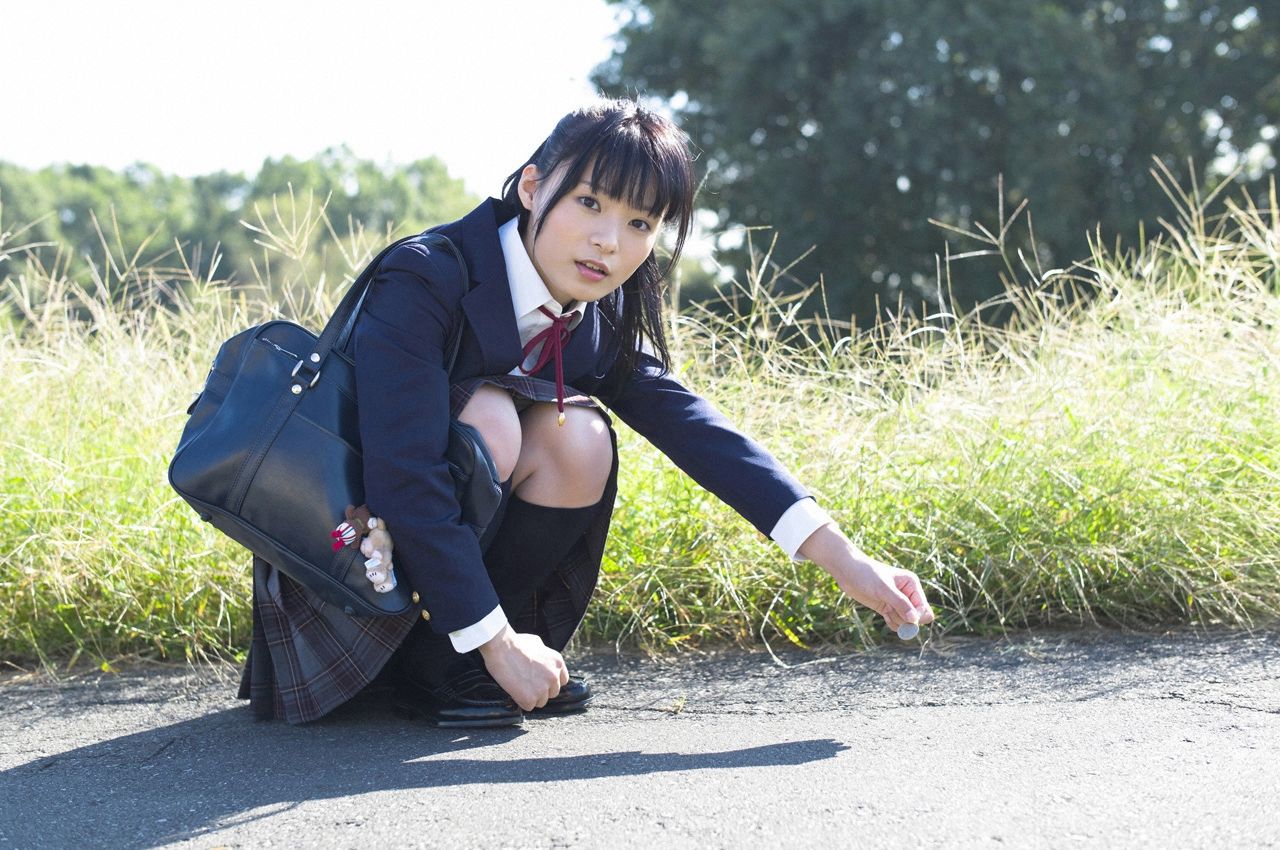 星名美津紀《美少女の制服の中》 [WPB-net] No.151