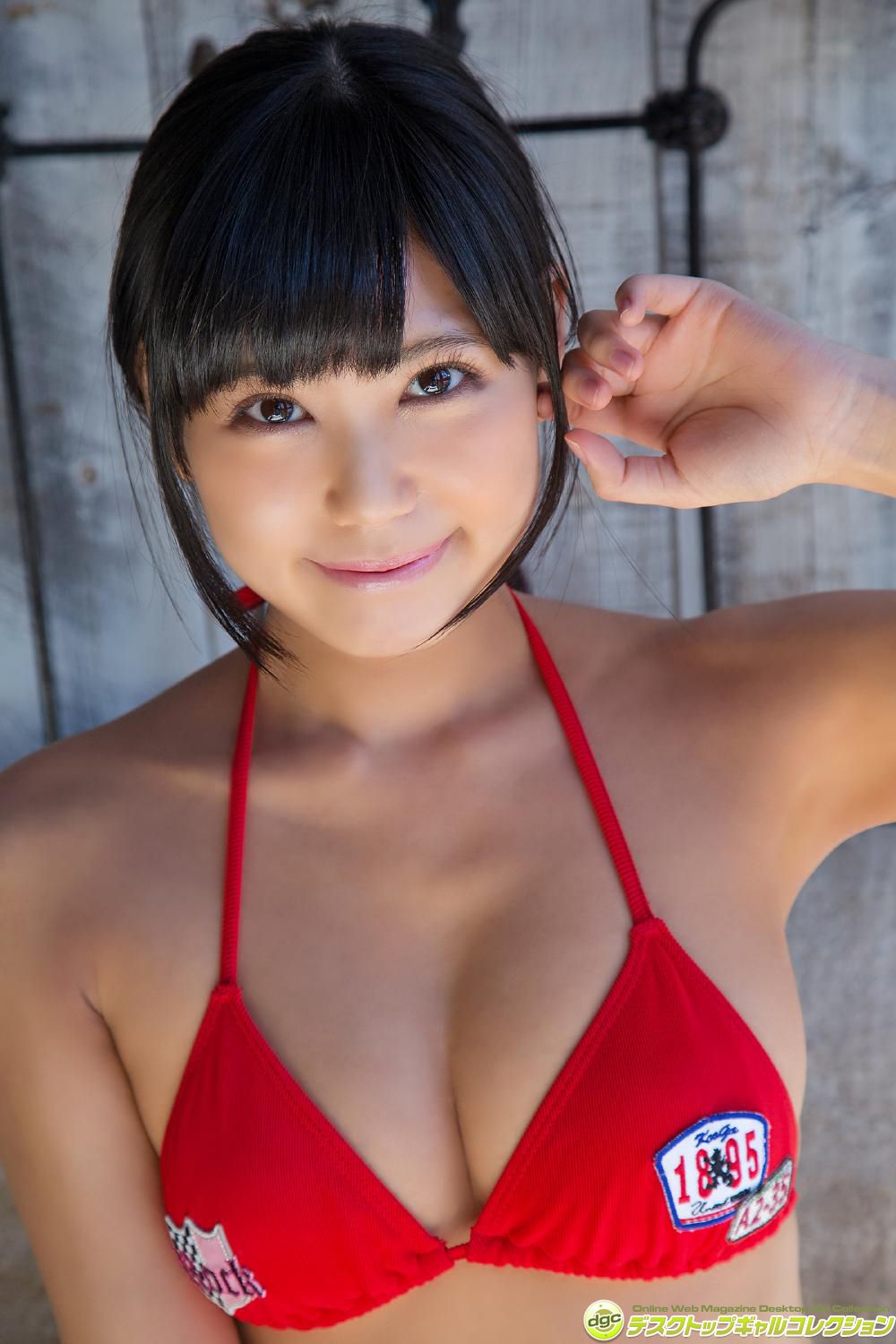 篠原冴美《爽やかな笑顔が眩しいマシュマロGカップ！》 [DGC]