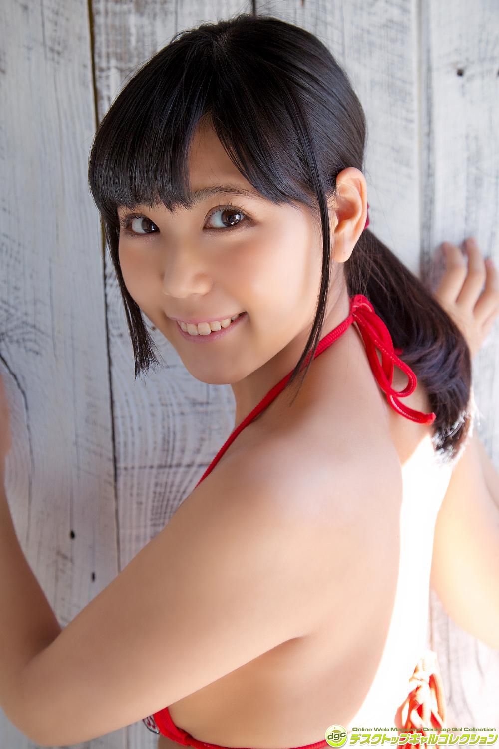 篠原冴美《爽やかな笑顔が眩しいマシュマロGカップ！》 [DGC]