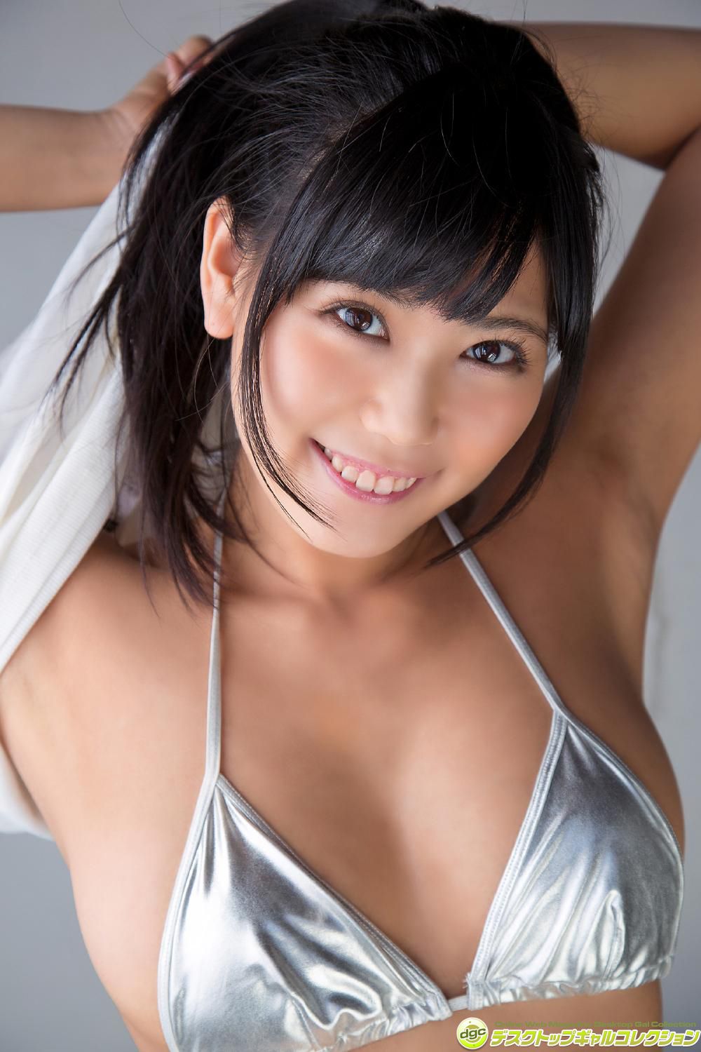 篠原冴美《爽やかな笑顔が眩しいマシュマロGカップ！》 [DGC]
