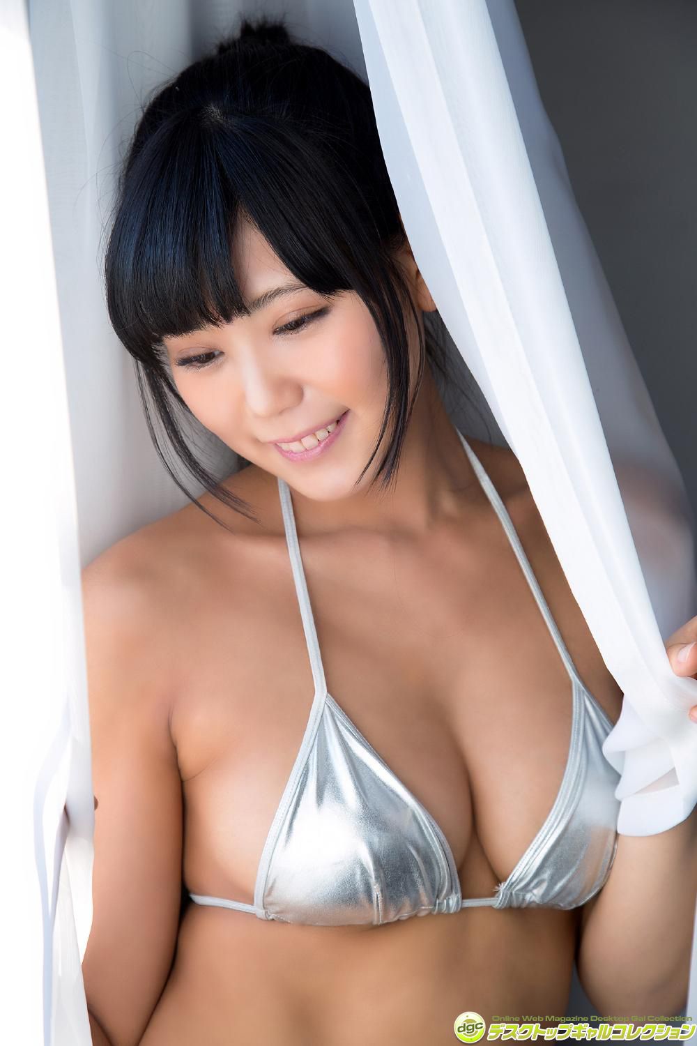 篠原冴美《爽やかな笑顔が眩しいマシュマロGカップ！》 [DGC]