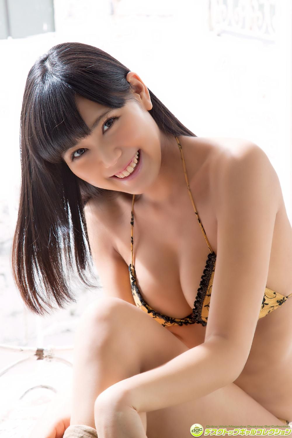 篠原冴美《爽やかな笑顔が眩しいマシュマロGカップ！》 [DGC]