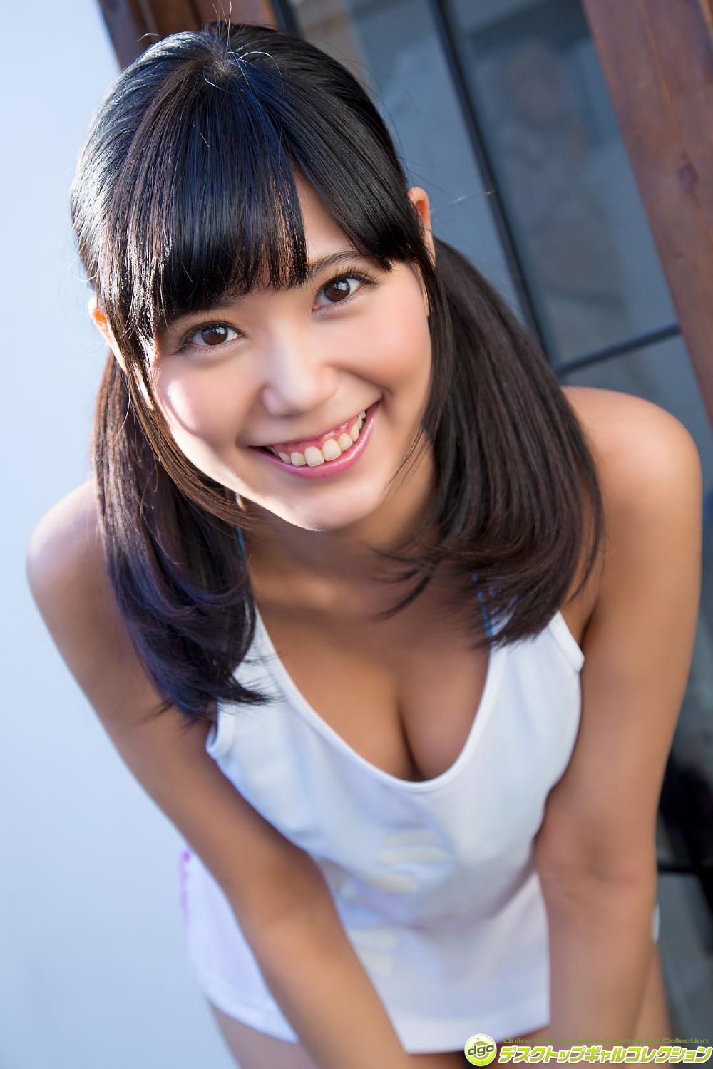 篠原冴美《爽やかな笑顔が眩しいマシュマロGカップ！》 [DGC]