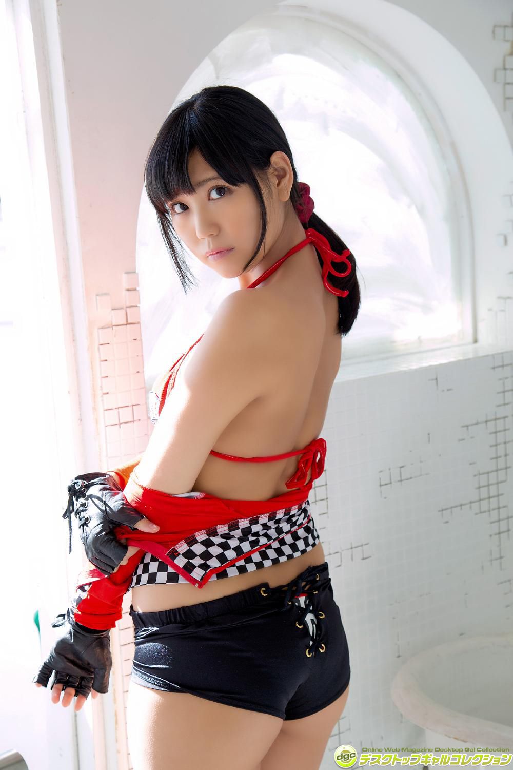 篠原冴美《爽やかな笑顔が眩しいマシュマロGカップ！》 [DGC]