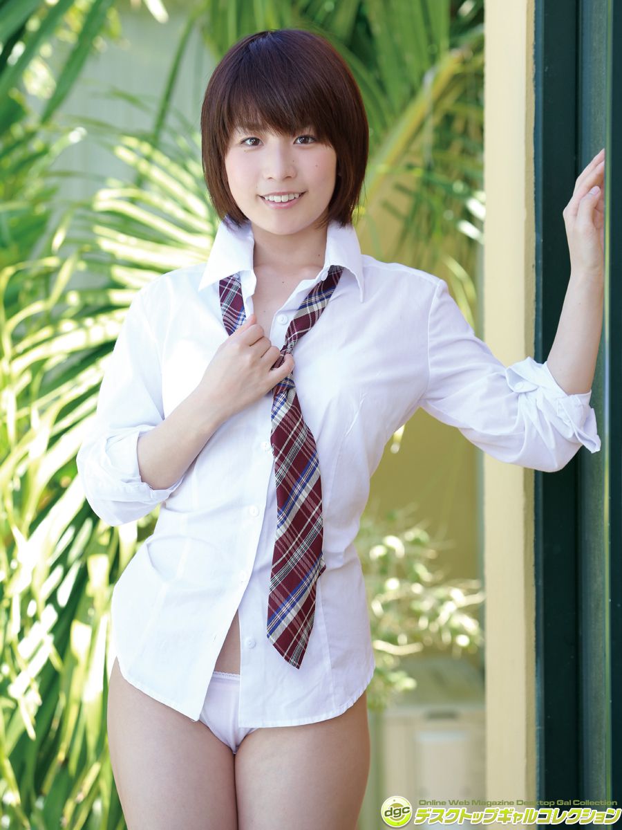 楠本美紗《ショートカットが似合う清純派快活少女！！》 [DGC]
