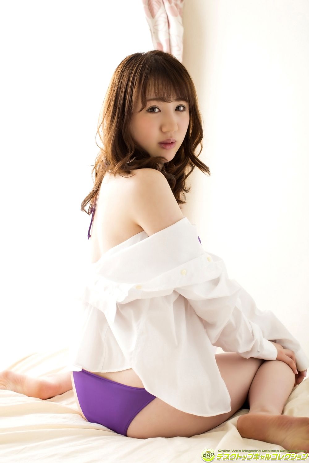 森山結衣《バレエの特技を活かした柔軟性が自慢19歳》 [DGC]