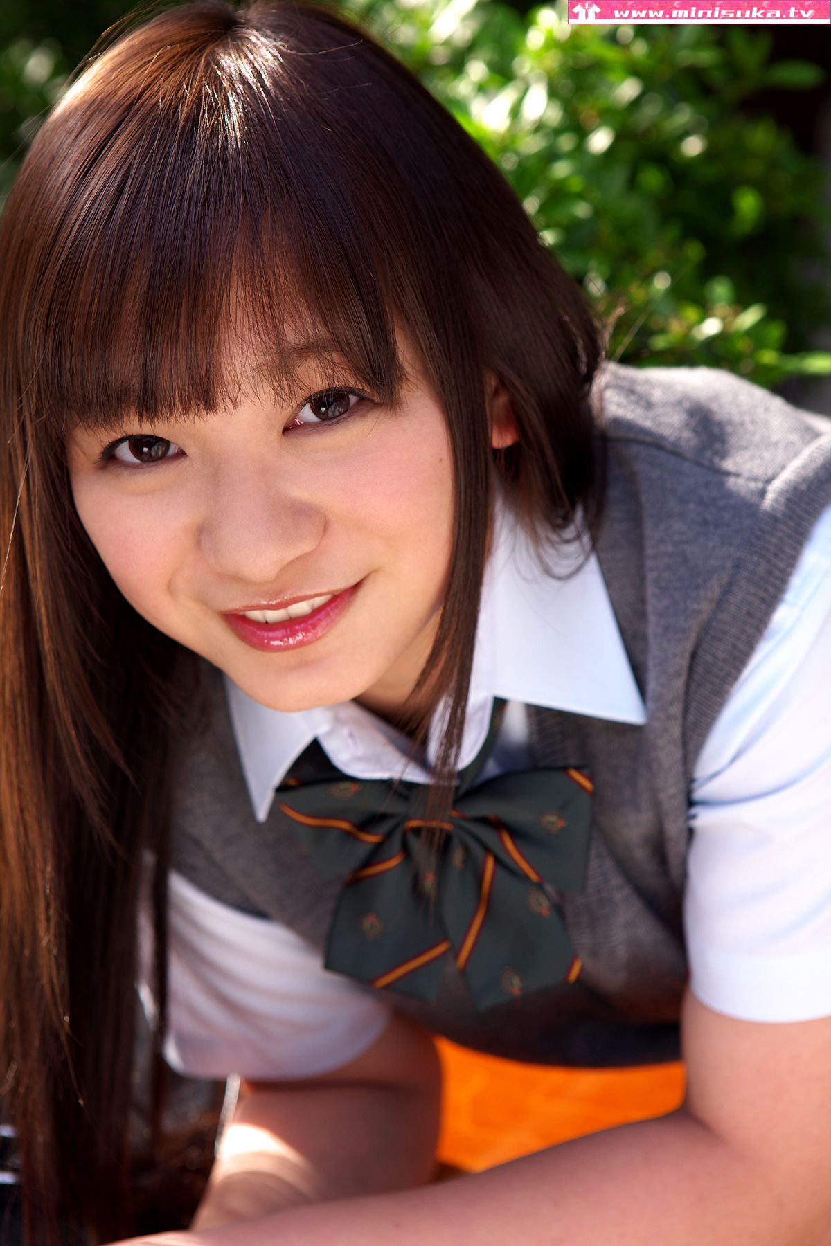 Moe Kubo 久保萌 現役女子高生 [Minisuka.tv]