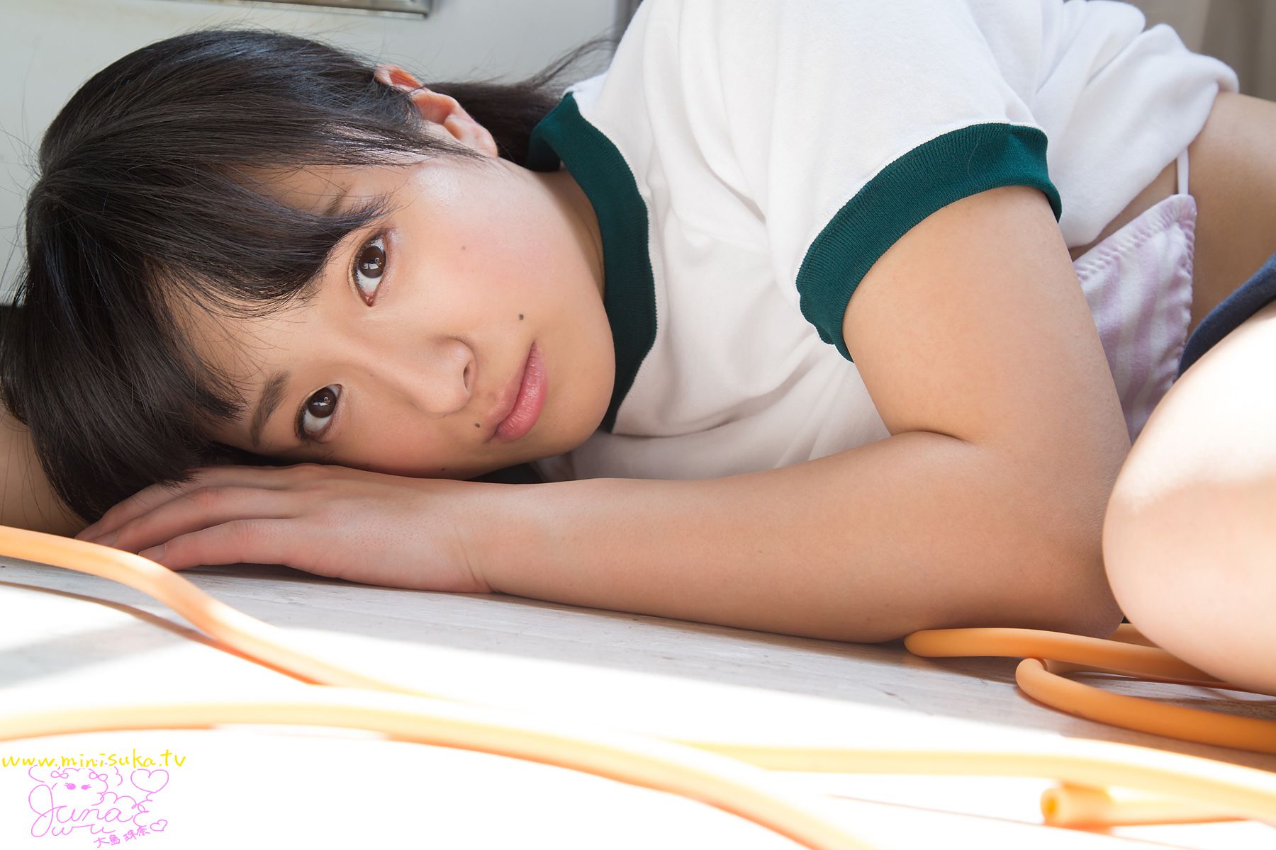 Juna Ooshima 大島珠奈 現役女子高生 [Minisuka.tv]