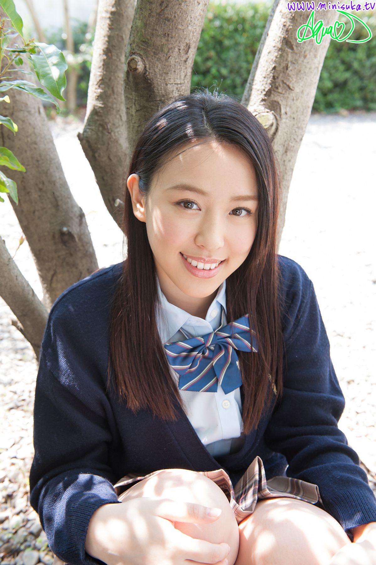 Aqua Otsuki 大月あくあ 現役女子高生 [Minisuka.tv]