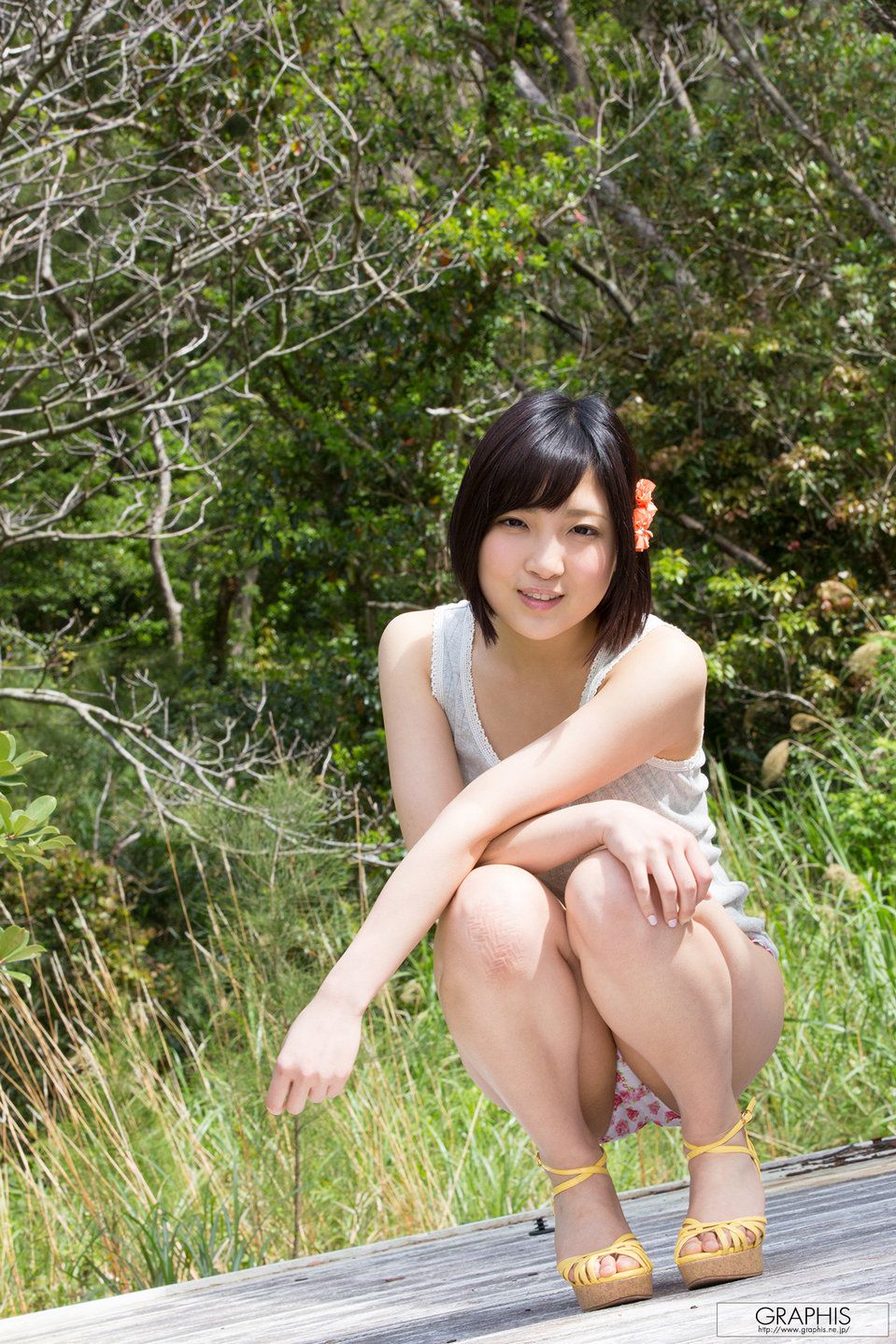 Umi Hirose 広瀬うみ/广濑海 [Graphis] First Gravure 初脫ぎ娘