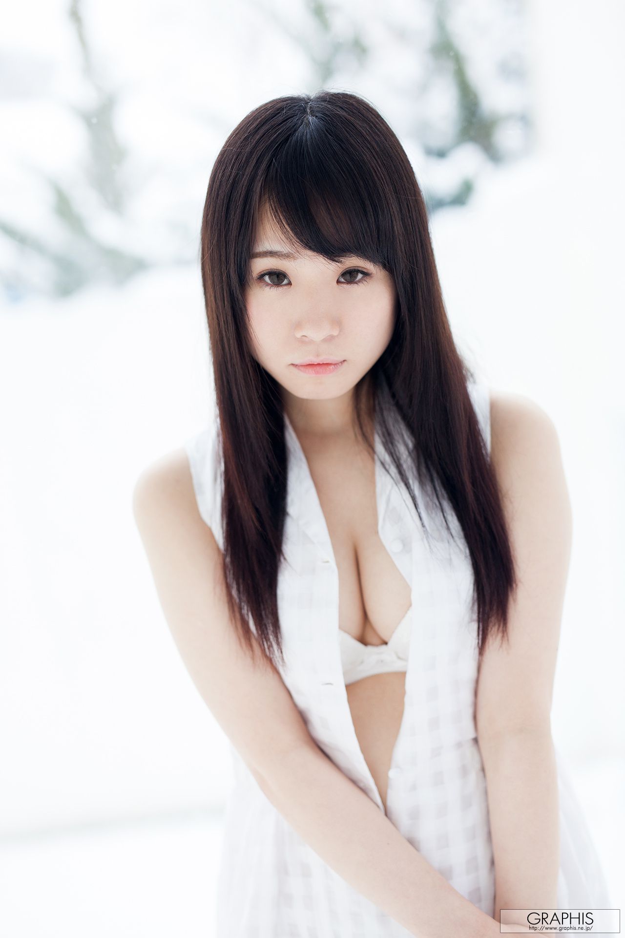 Yuzu Kitagawa 北川ゆず/北川柚子 [Graphis] First Gravure 初脫ぎ娘