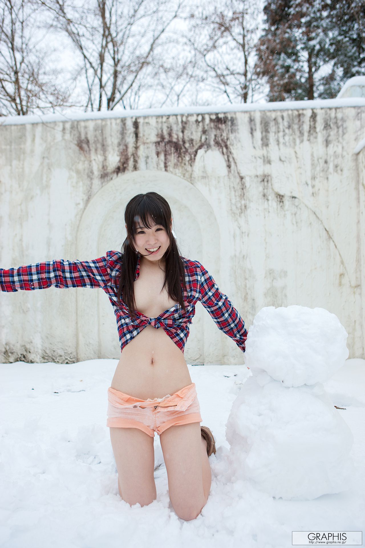 Yuzu Kitagawa 北川ゆず/北川柚子 [Graphis] First Gravure 初脫ぎ娘