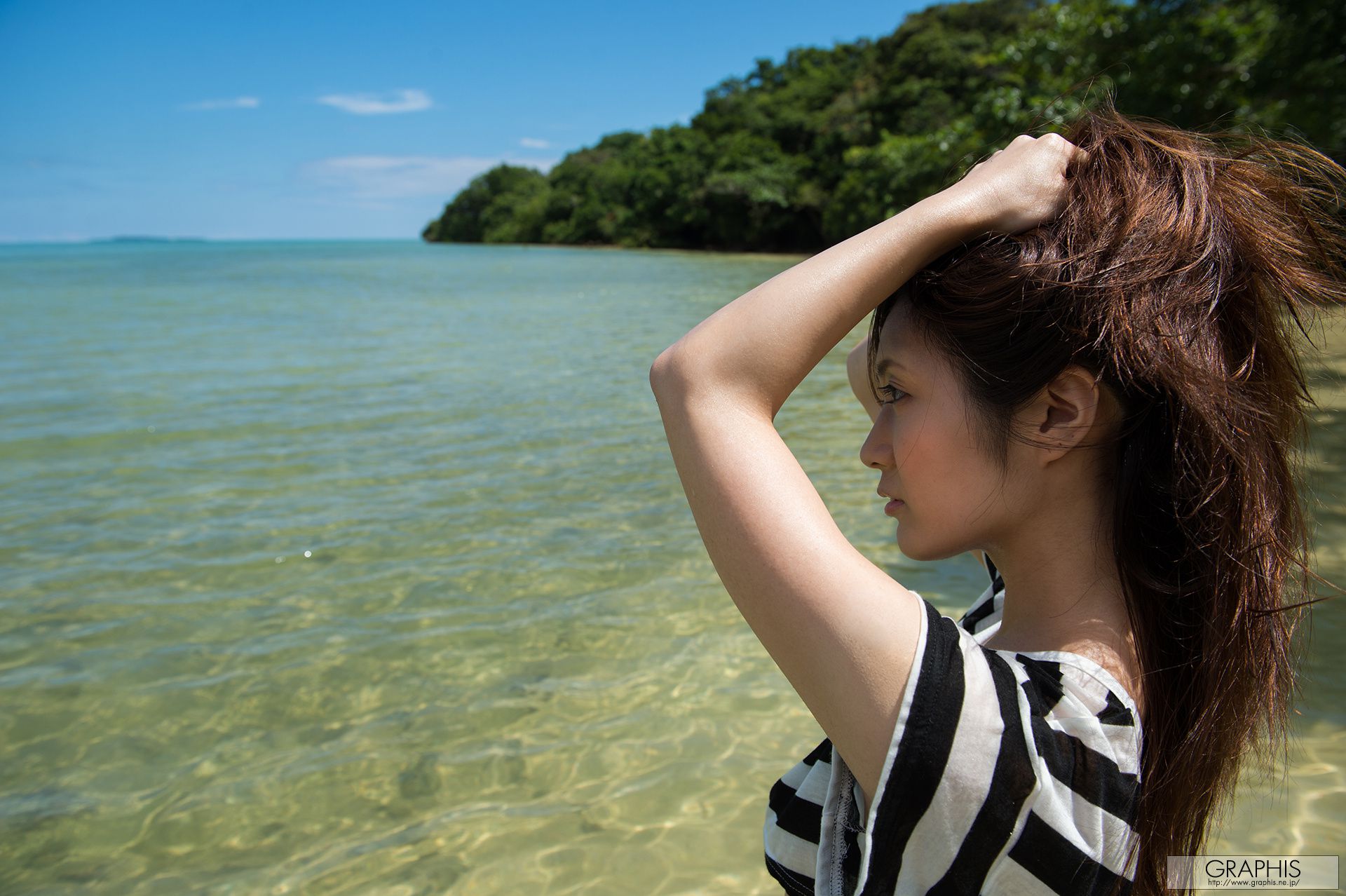 青山はな/青山华《Vestiges of summer》 [Graphis] Gals