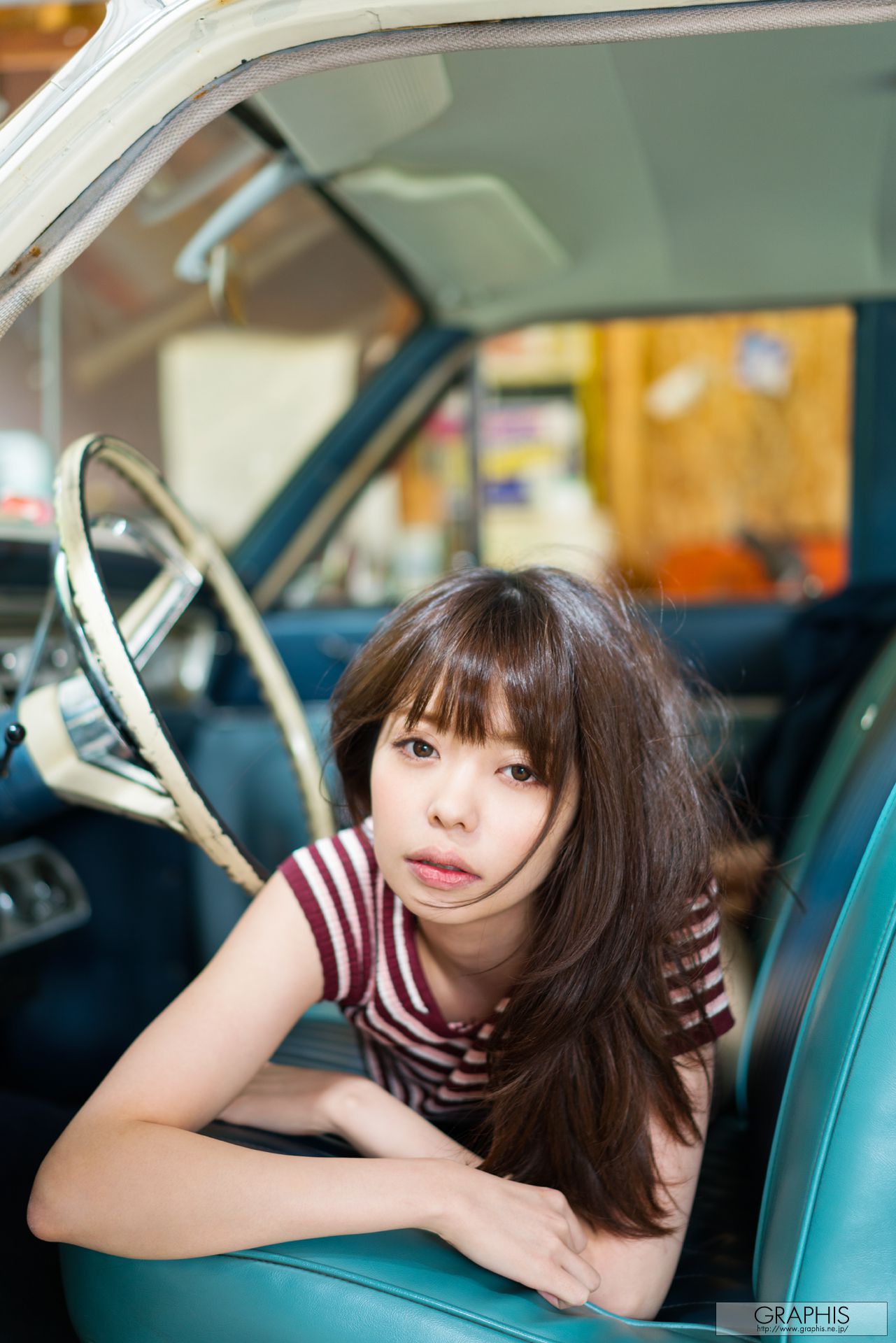 Kaname Ootori 凰かなめ/凤香奈芽 [Graphis] First Gravure 初脫ぎ娘