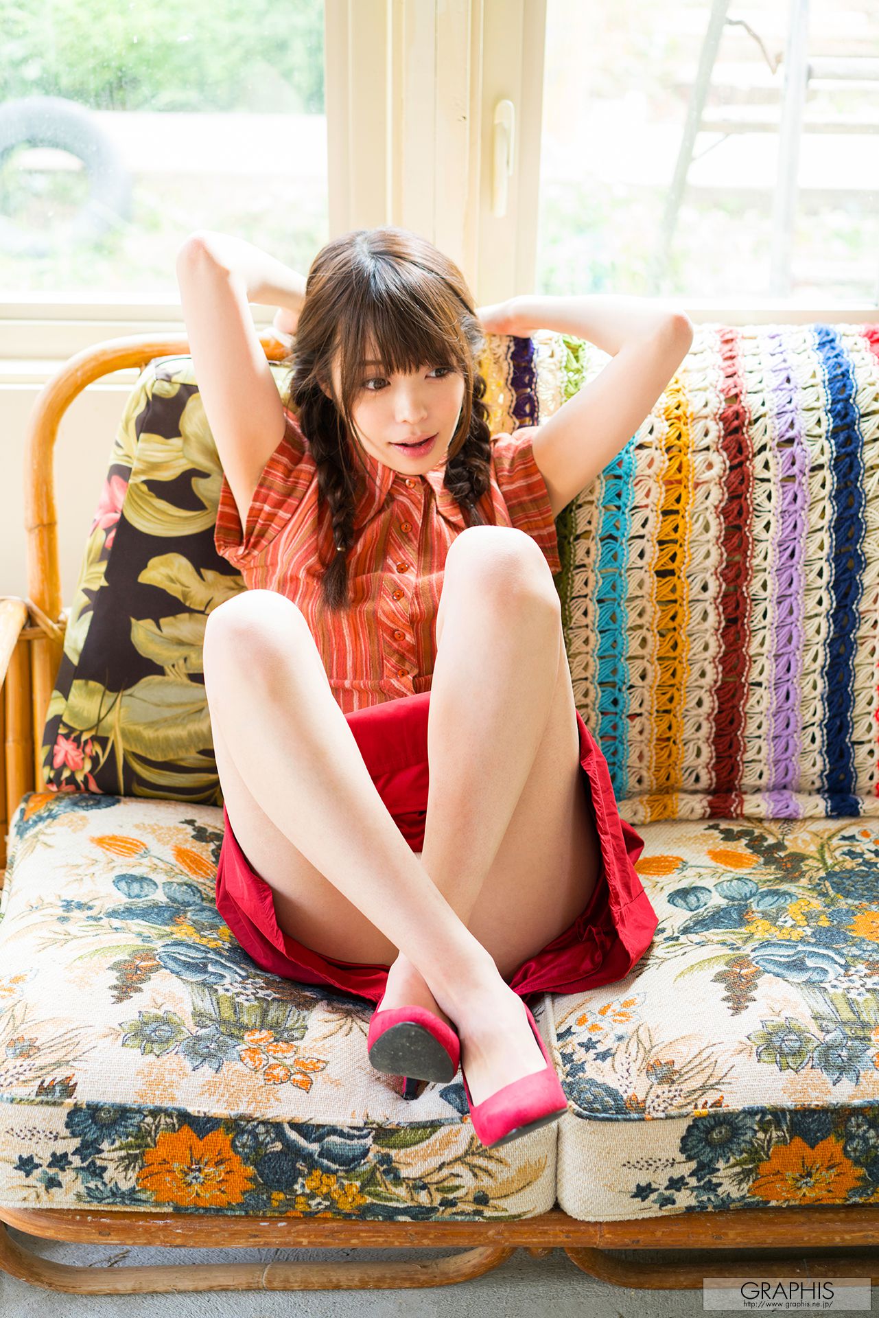 Kaname Ootori 凰かなめ/凤香奈芽 [Graphis] First Gravure 初脫ぎ娘