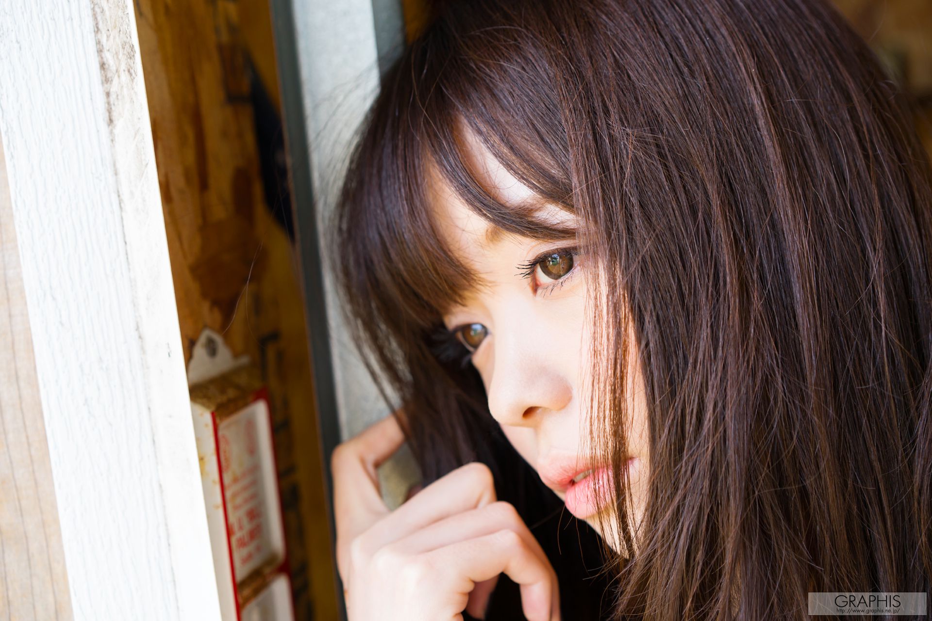 Kaname Ootori 凰かなめ/凤香奈芽 [Graphis] First Gravure 初脫ぎ娘