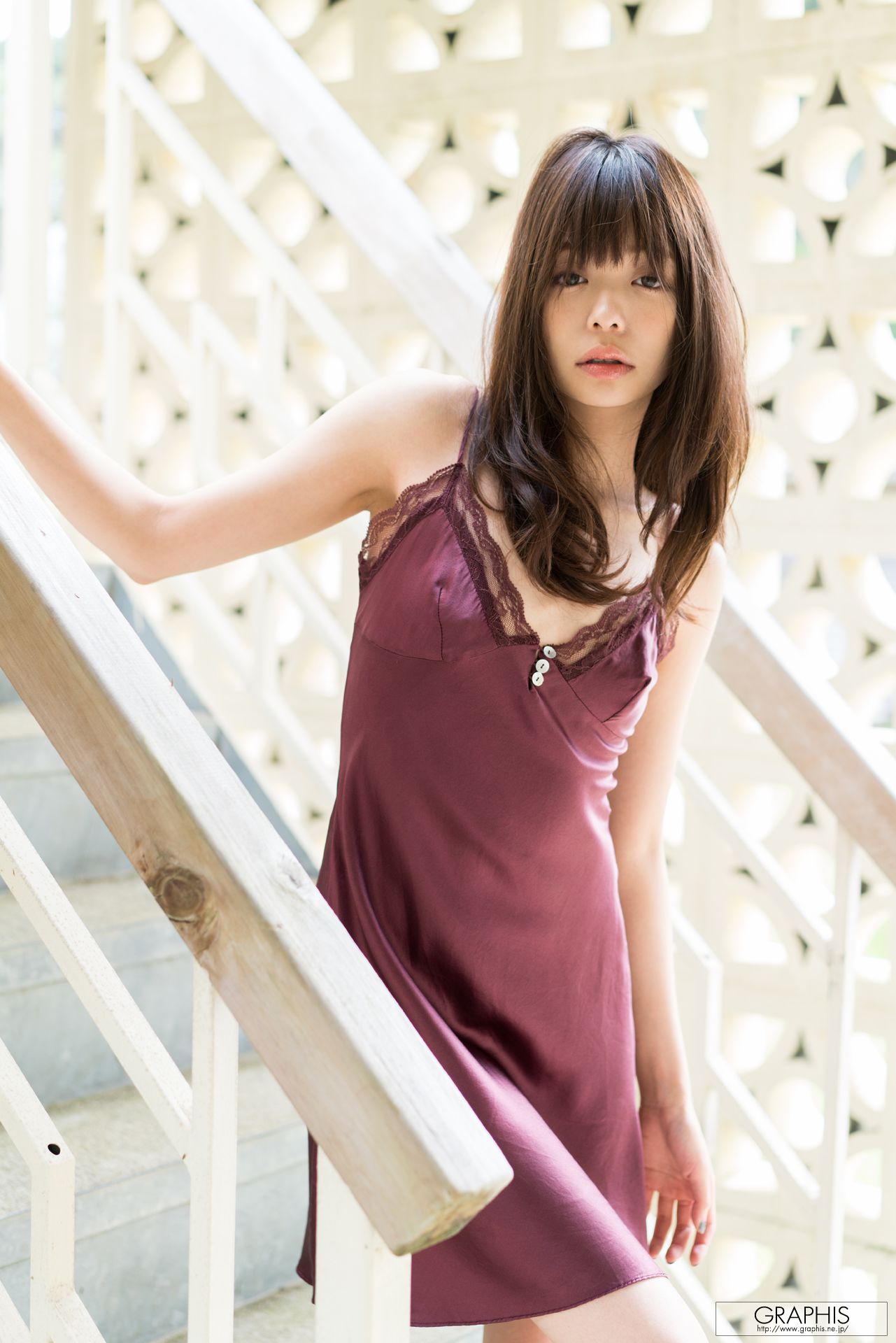 Kaname Ootori 凰かなめ/凤香奈芽 [Graphis] First Gravure 初脫ぎ娘