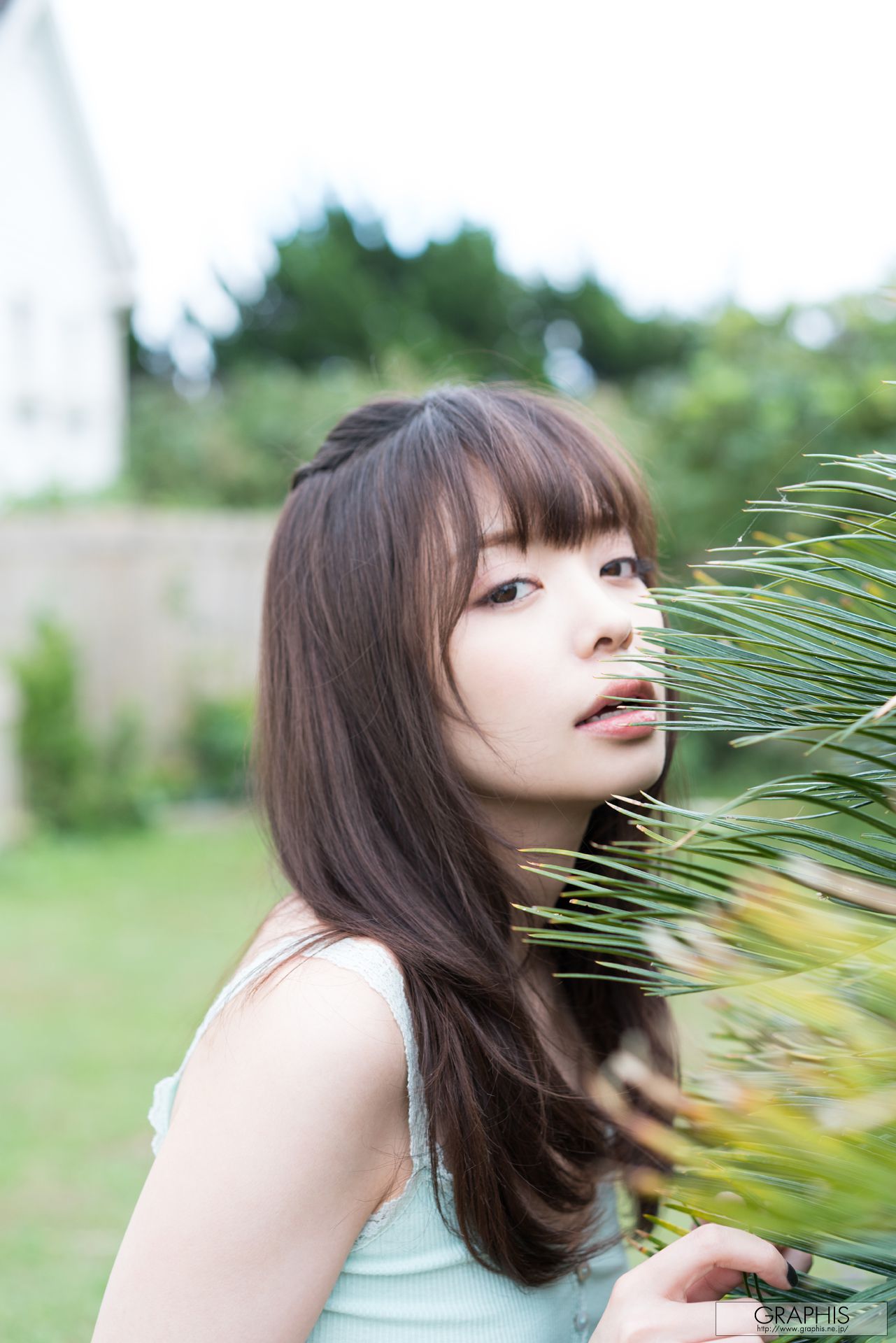 Kaname Ootori 凰かなめ/凤香奈芽 [Graphis] First Gravure 初脫ぎ娘