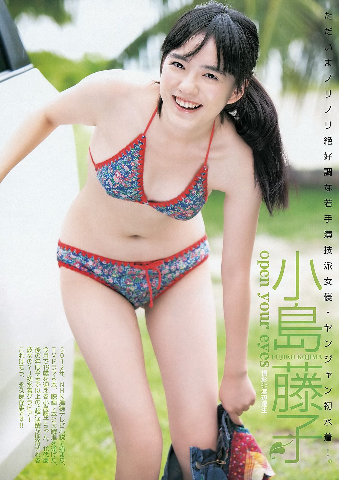 真野恵里菜 AKB48 小島藤子 [Weekly Young Jump] 2013年No.01 写真杂志