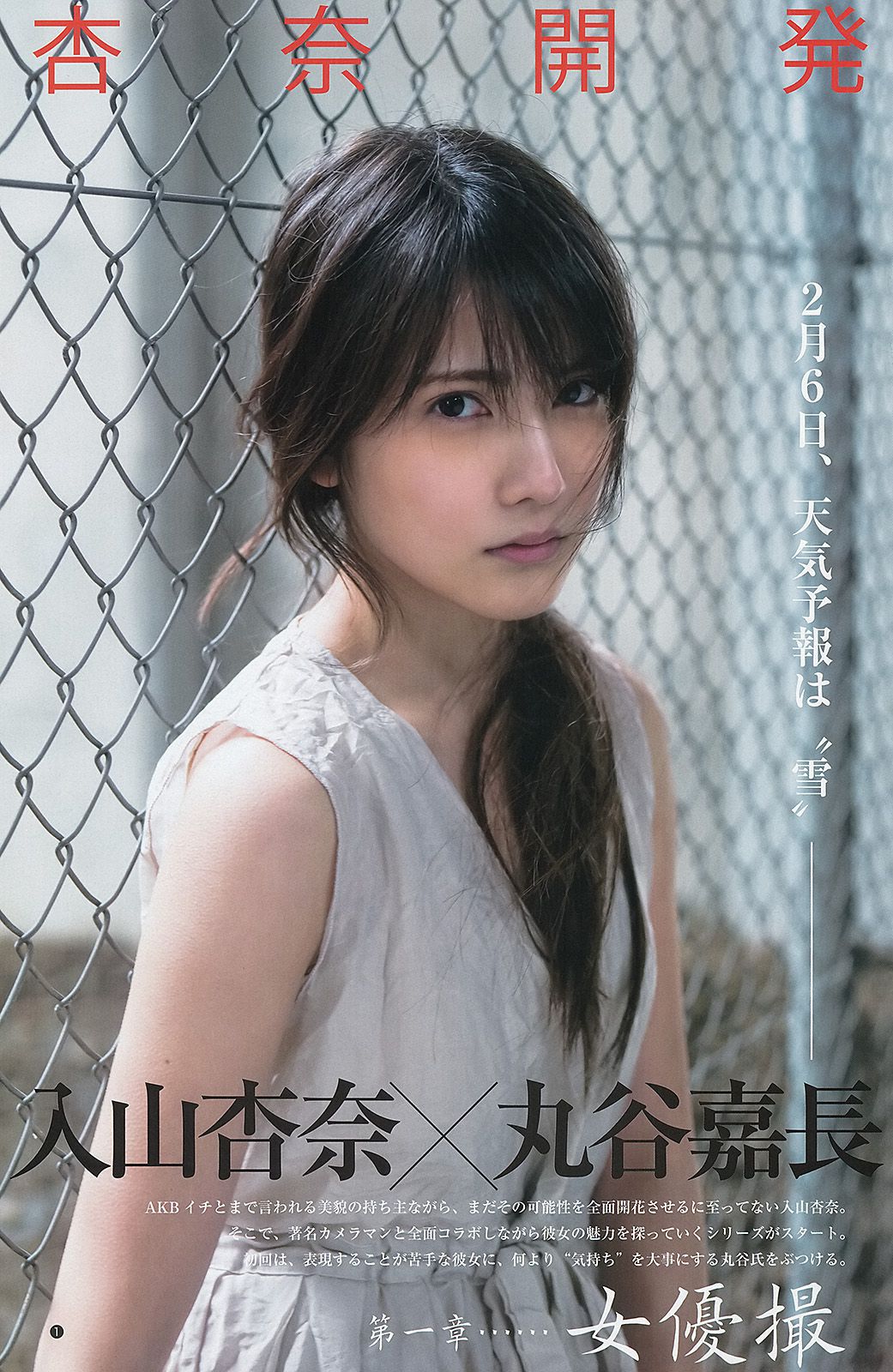小嶋陽菜 入山杏奈 菊地翔子 [Weekly Young Jump] 2013年No.13 写真杂志