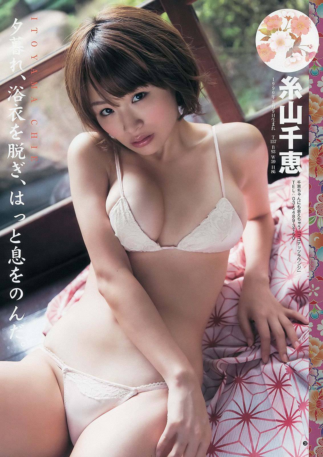 鞘師里保 たわコレ2013夏 [Weekly Young Jump] 2013年No.38 写真杂志