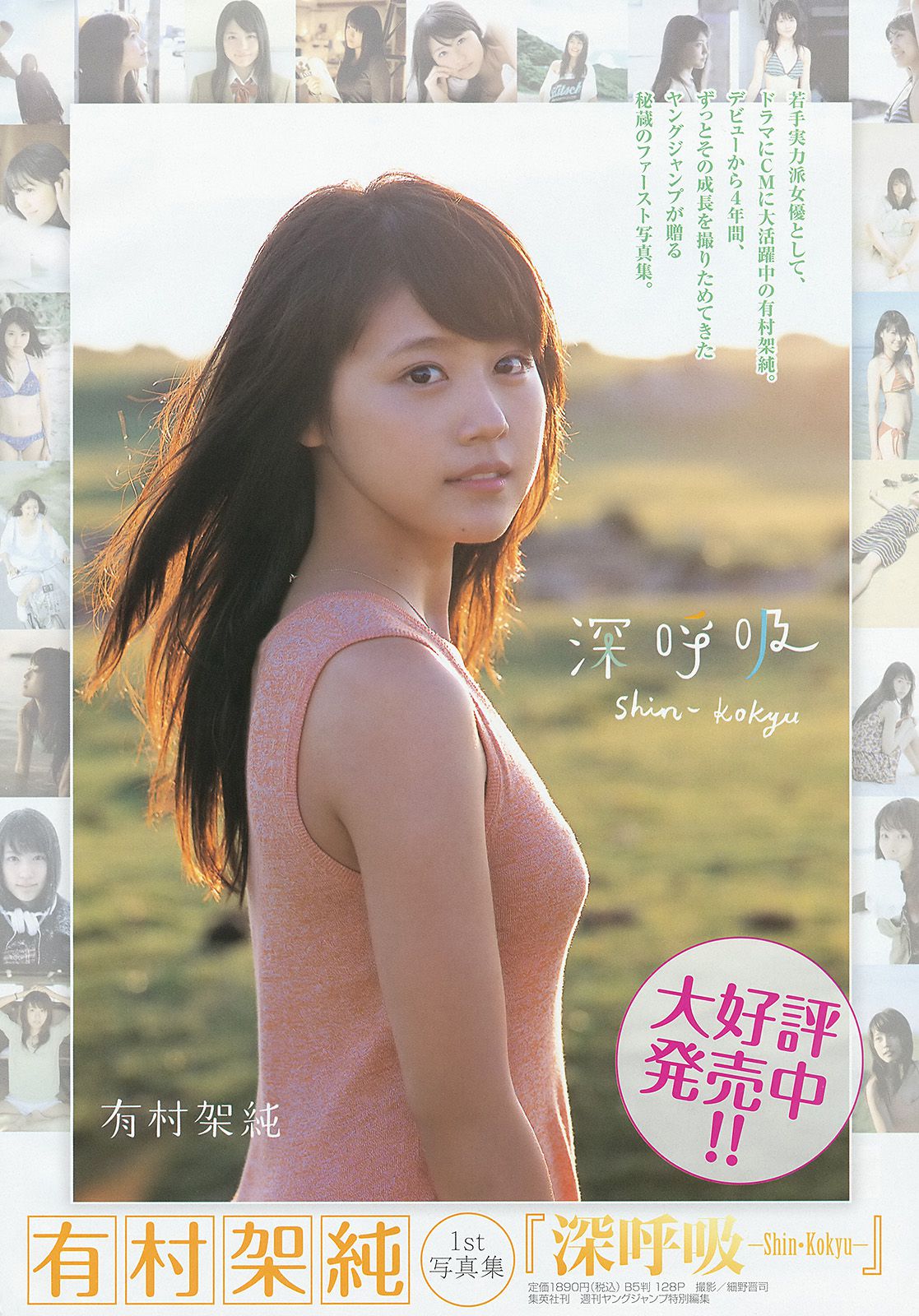 有村架純 星名美津紀 篠崎彩奈 [Weekly Young Jump] 2013年No.49 写真杂志
