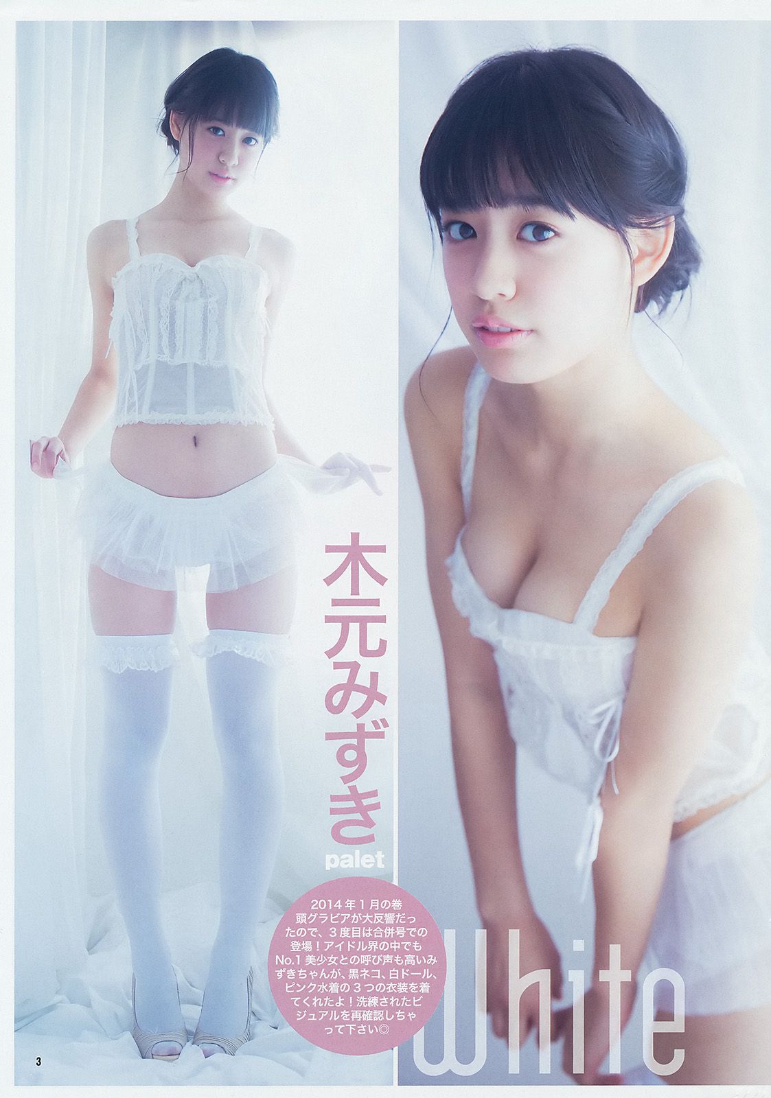 新川優愛 木元みずき 制コレ アルティメット2014 [Weekly Young Jump] 2014年No.21-22写真杂志