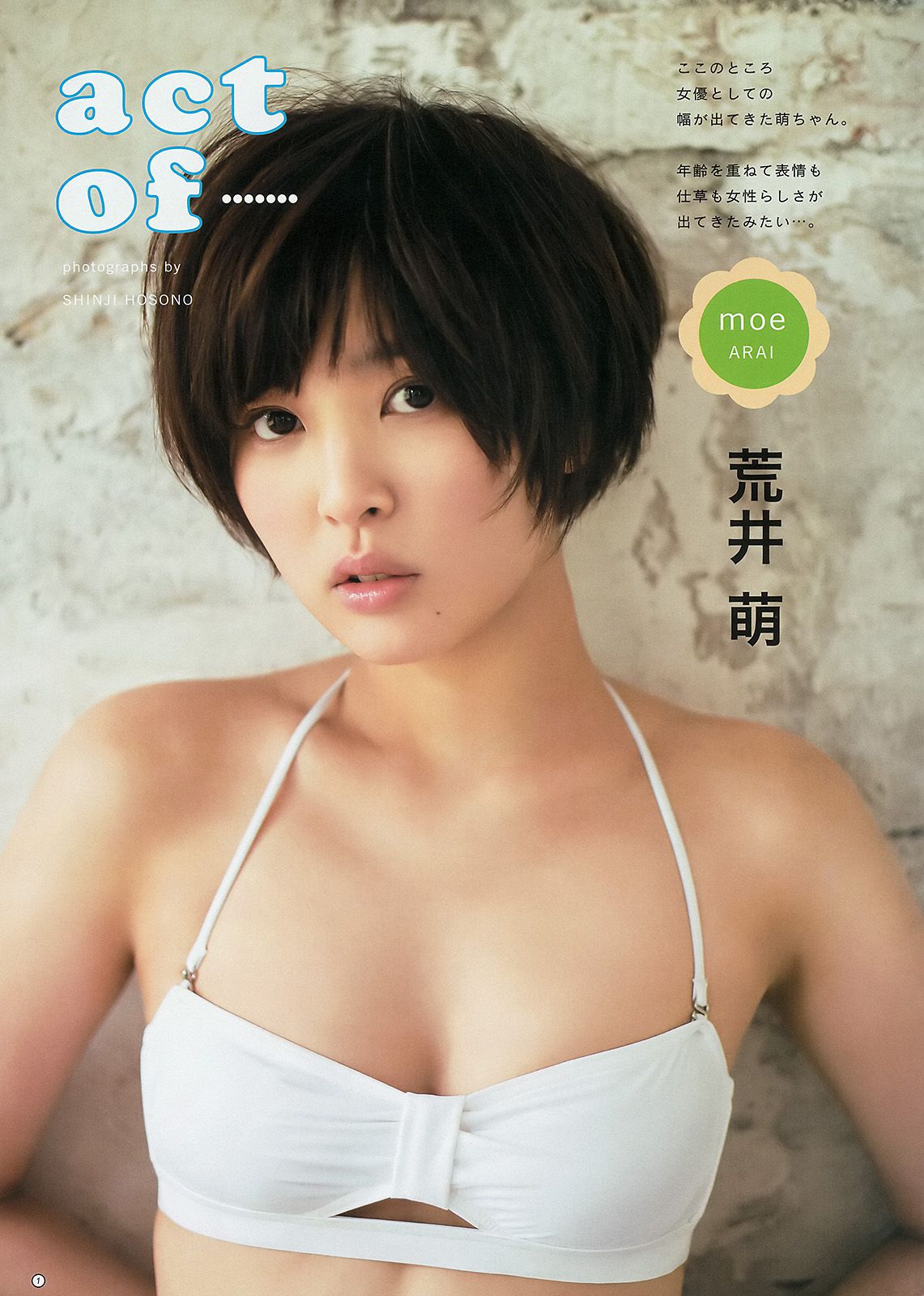 日南響子 荒井萌 [Weekly Young Jump 週刊ヤングジャンプ] 2014年No.29 写真杂志