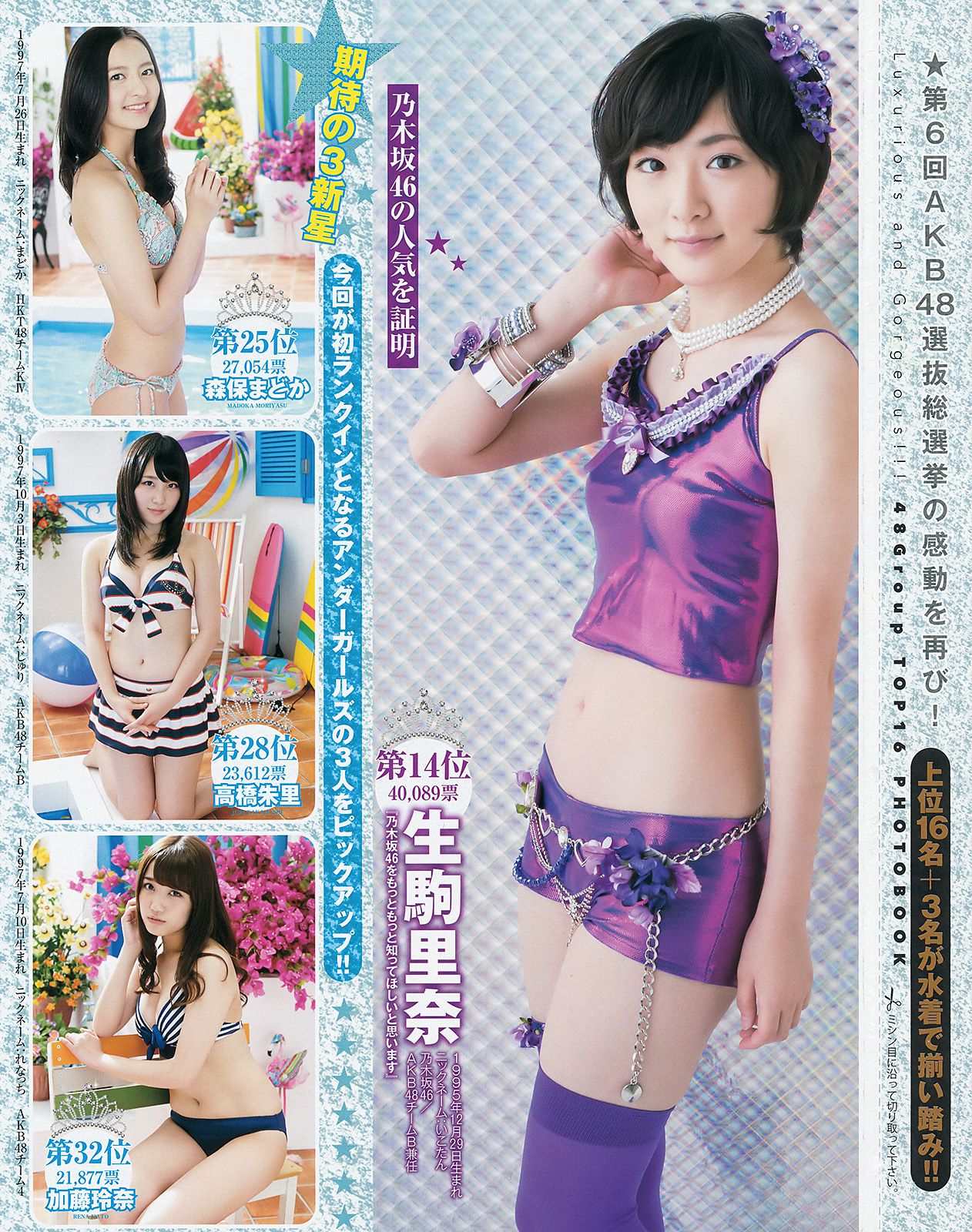 滝口ひかり 木下ひなこ AKB48 おのののか [Weekly Young Jump] 2014年No.38 写真杂志