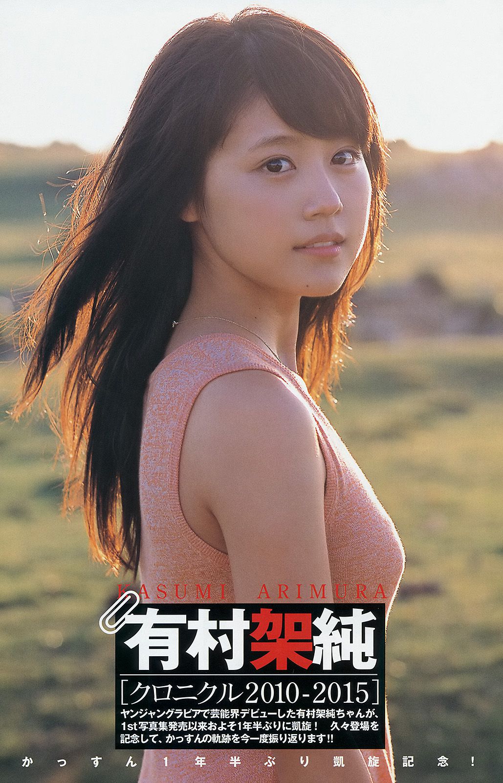 有村架純《私の好きな町。》 [Weekly Young Jump] 2015年No.15 写真杂志