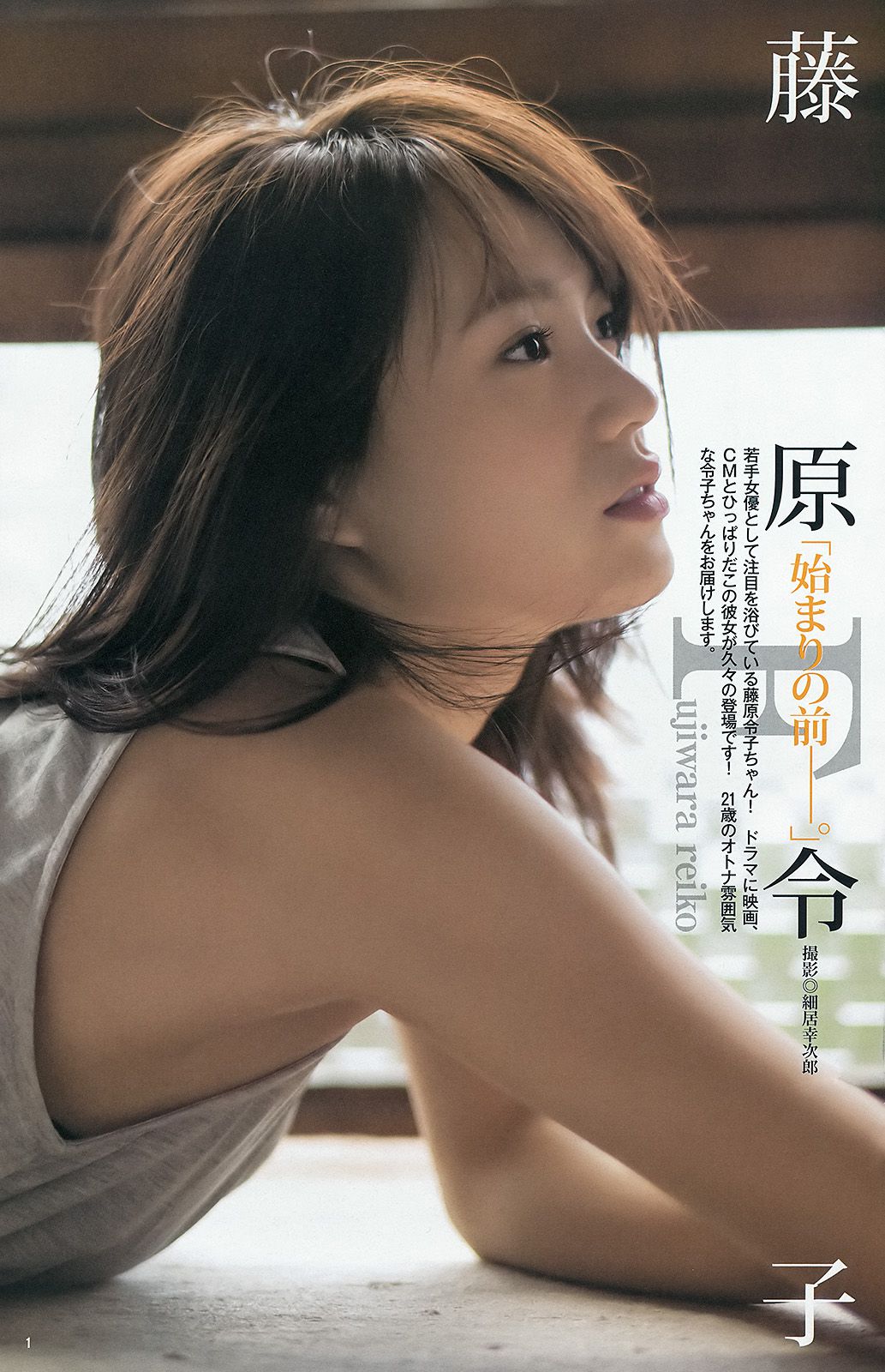 武田玲奈 藤原令子 [Weekly Young Jump] 2015年No.41 写真杂志