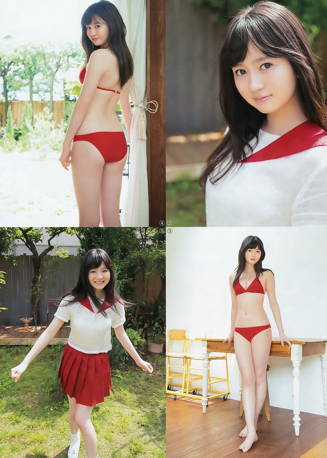 入山杏奈 江籠裕奈 [Weekly Young Jump] 2016年No.27 写真杂志