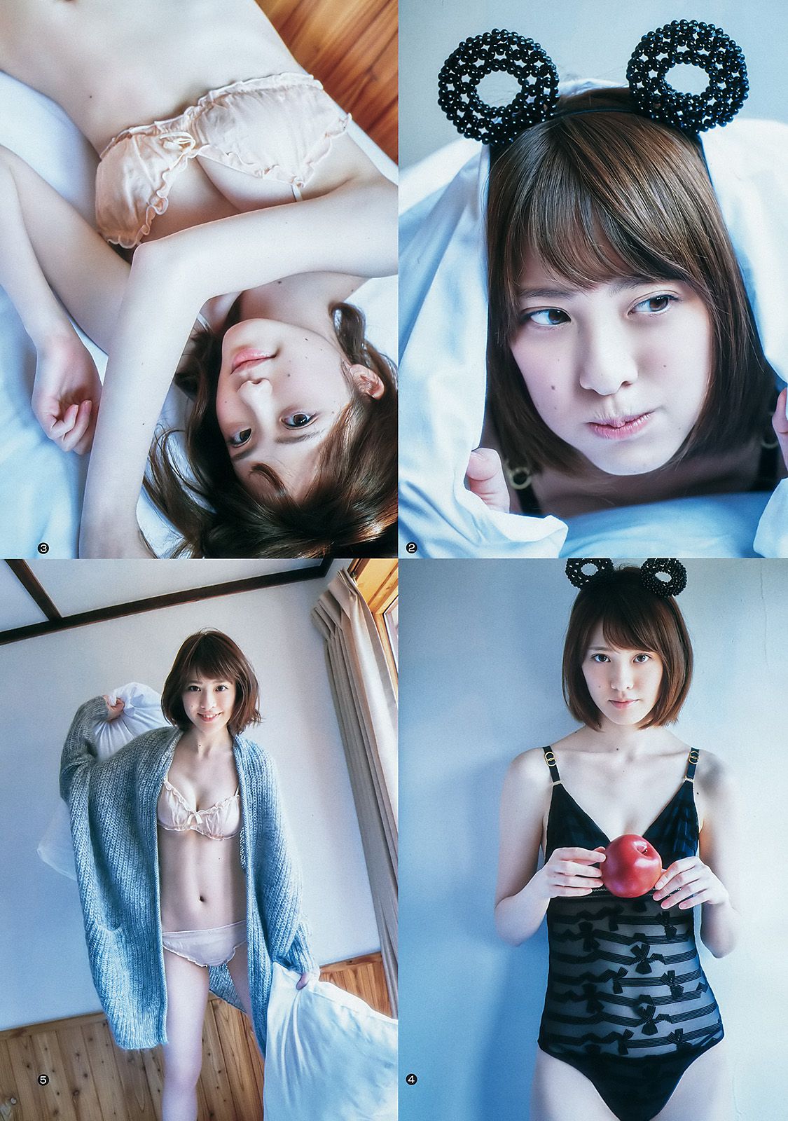 佐藤優樹 稲場愛香 加藤葵 [Weekly Young Jump] 2016年No.28 写真杂志