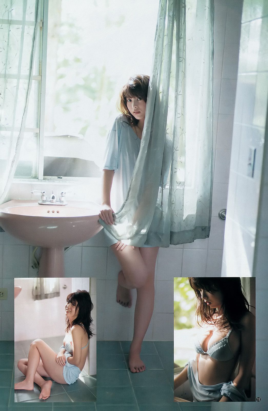 馬場ふみか 伊東紗冶子 [Weekly Young Jump] 2017年No.08 写真杂志