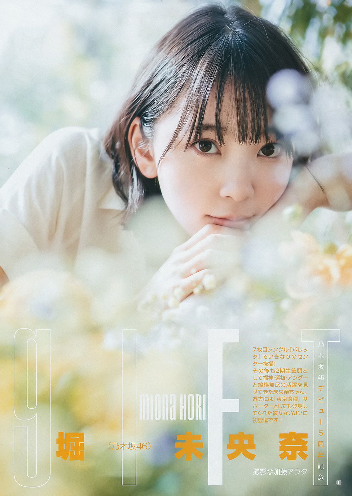 生駒里奈 堀未央奈 [Weekly Young Jump] 2017年No.13 写真杂志