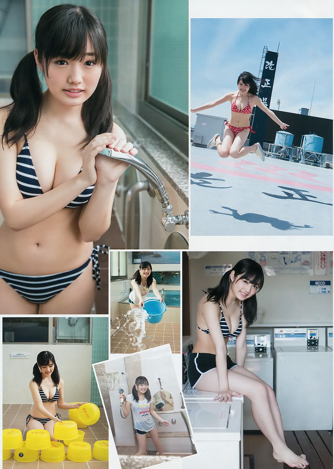馬場ふみか 安藤咲桜 [Weekly Young Jump] 2017年No.25 写真杂志