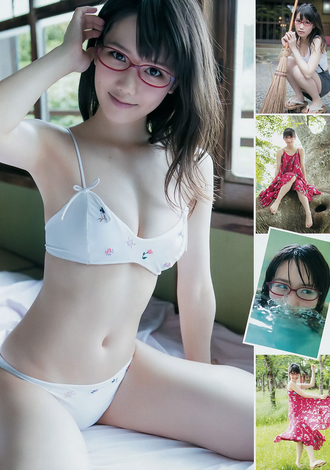 えなこ 小日向結衣 加藤里保菜 [Weekly Young Jump] 2017年No.30 写真杂志
