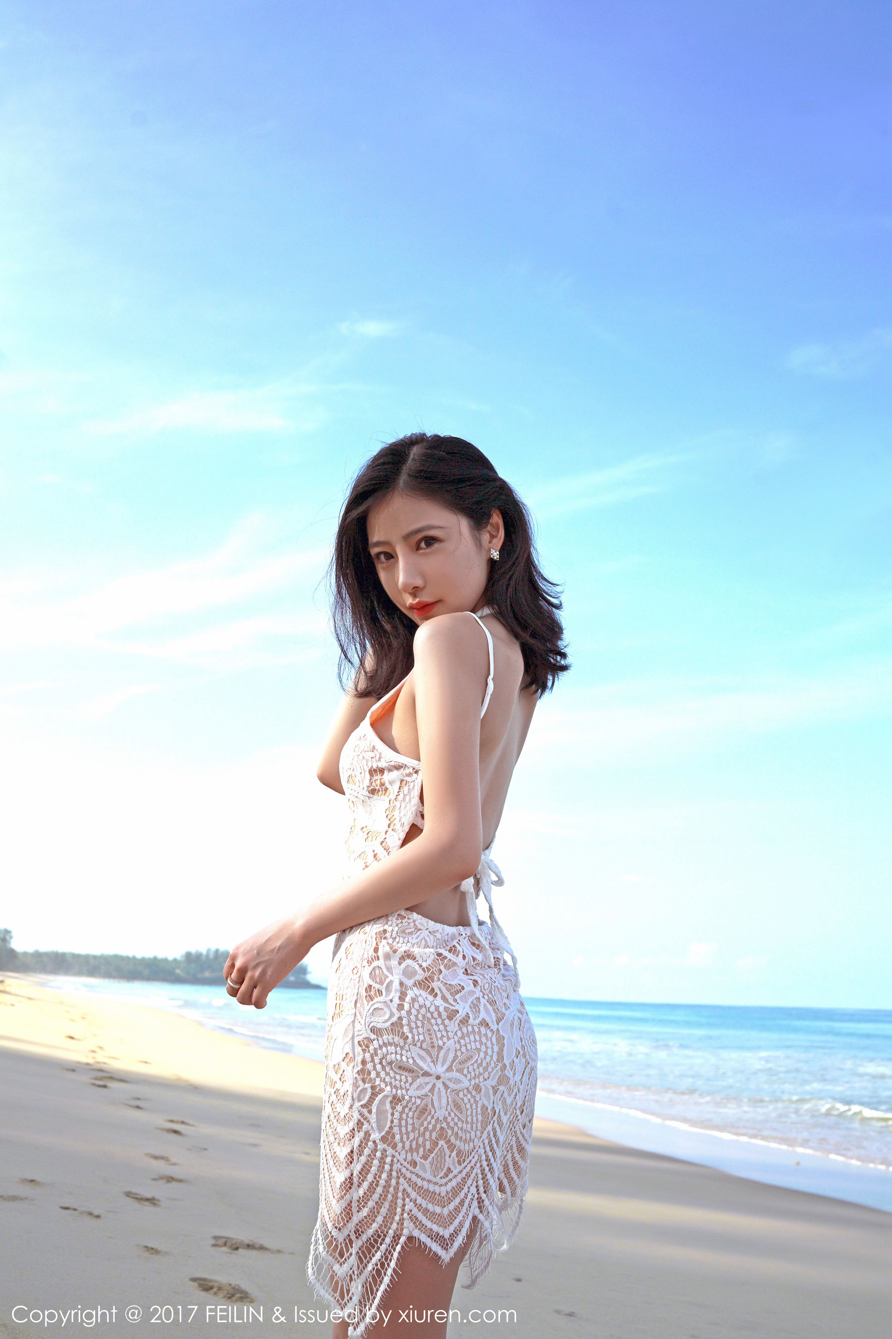 施忆佳KITTY《睡美人与海边唯美仙子》 [嗲囡囡FEILIN] VOL.084