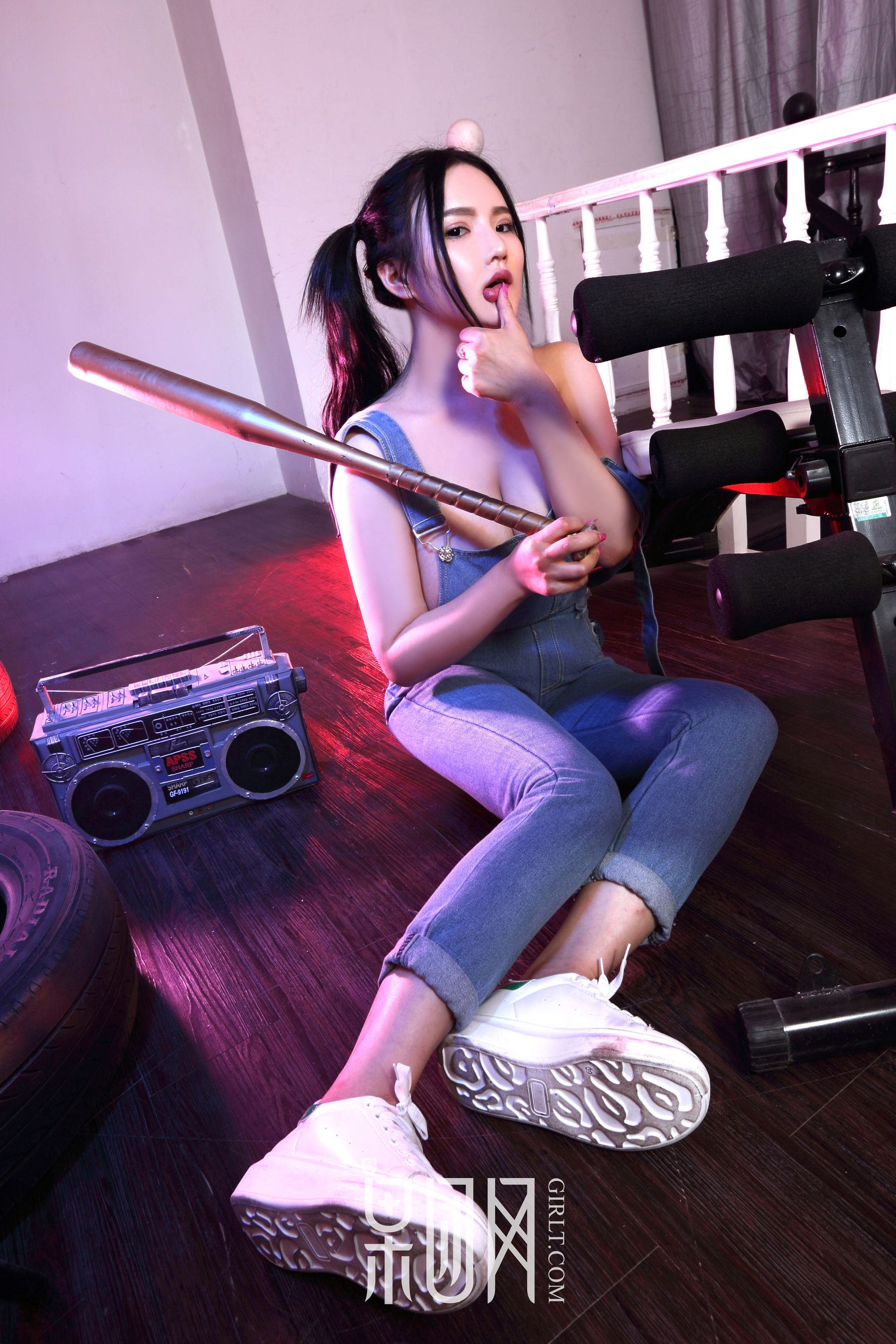 Kitty梓熙《真豪乳 浴室湿身激凸》 [果团网Girlt] No.003