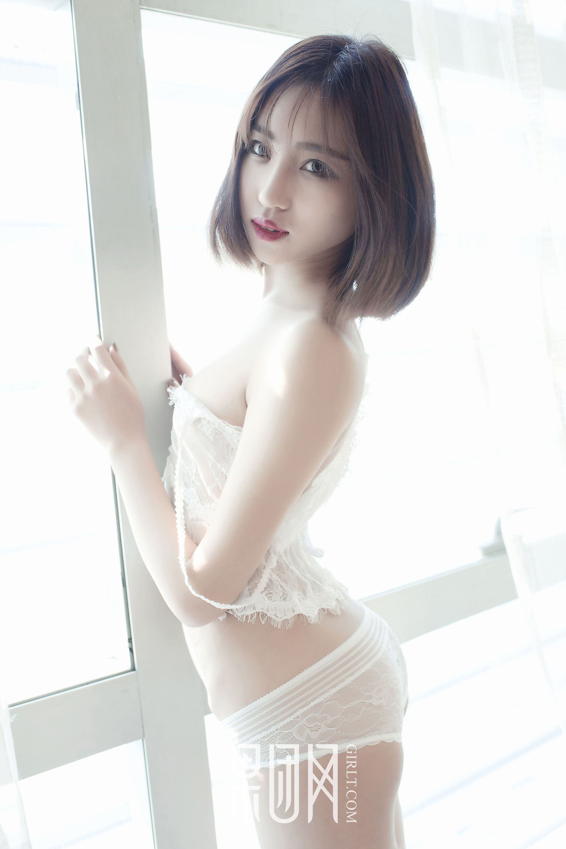 于瑞《大美妞 皮衣丝袜诱惑》 [果团网Girlt] No.016